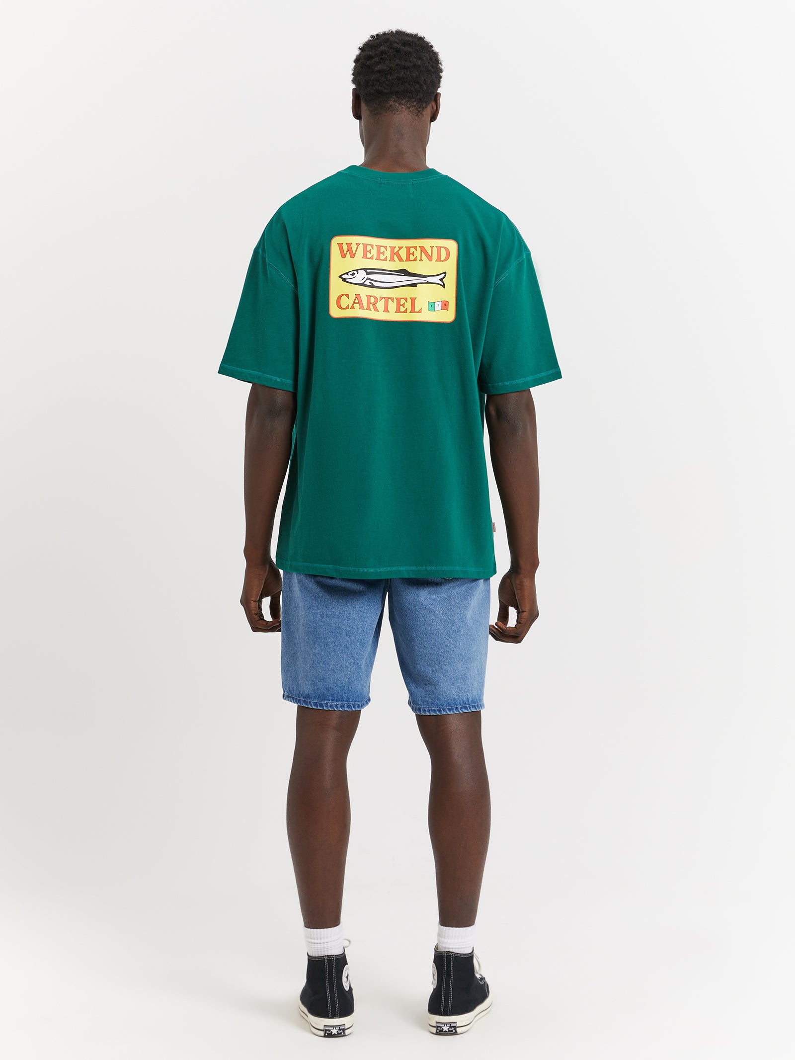 Sardinas T-Shirt in Emerald