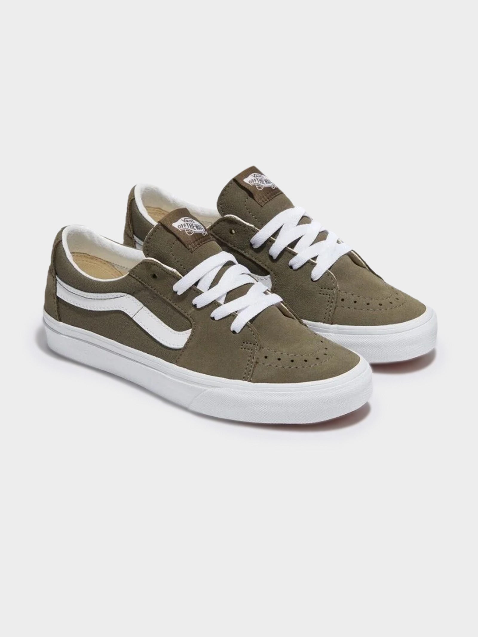 Unisex Sk8-Low Sneakers in Kalamata Khaki