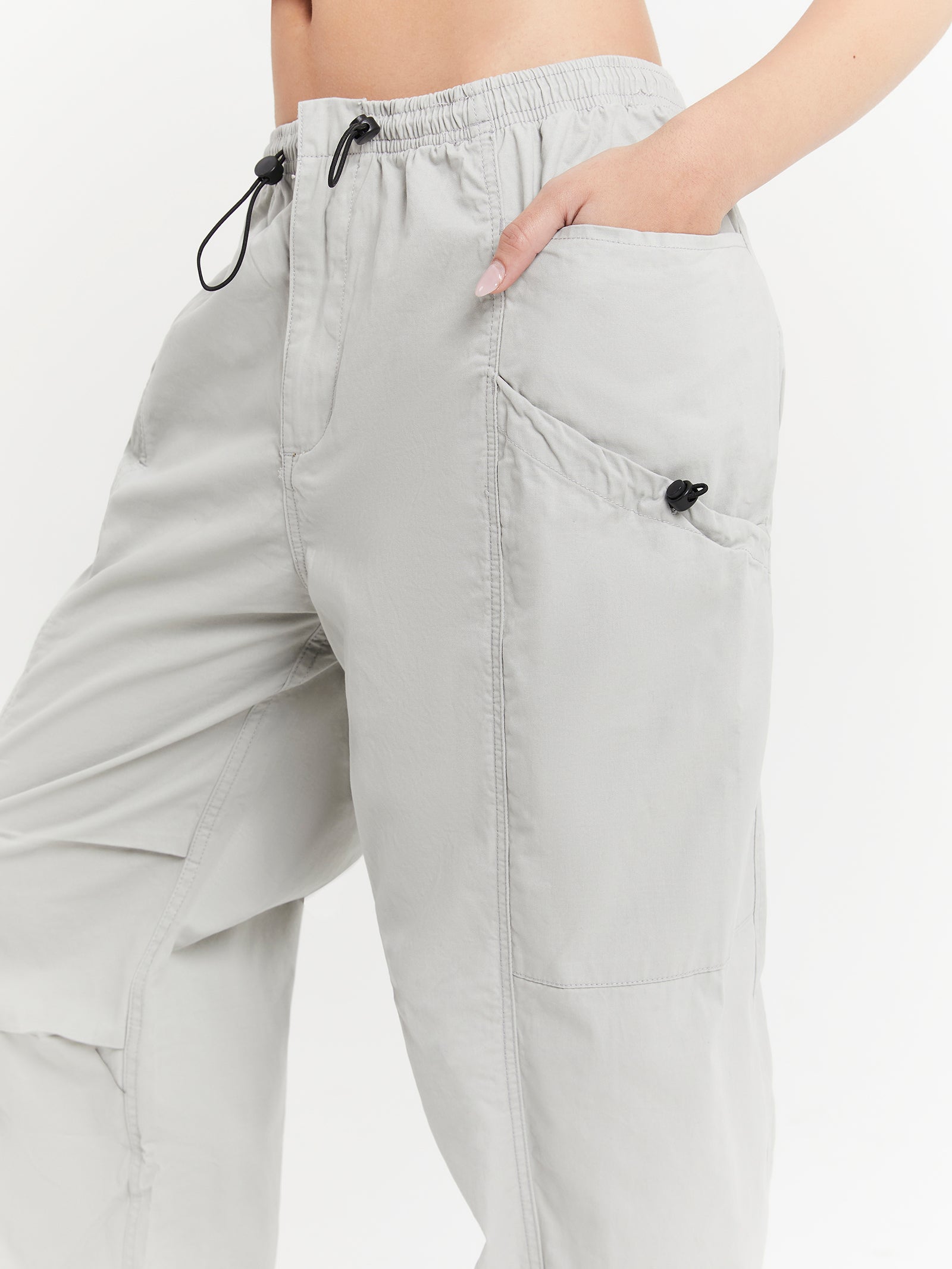 Dyad Parachute Cargo Pants in Sage Grey