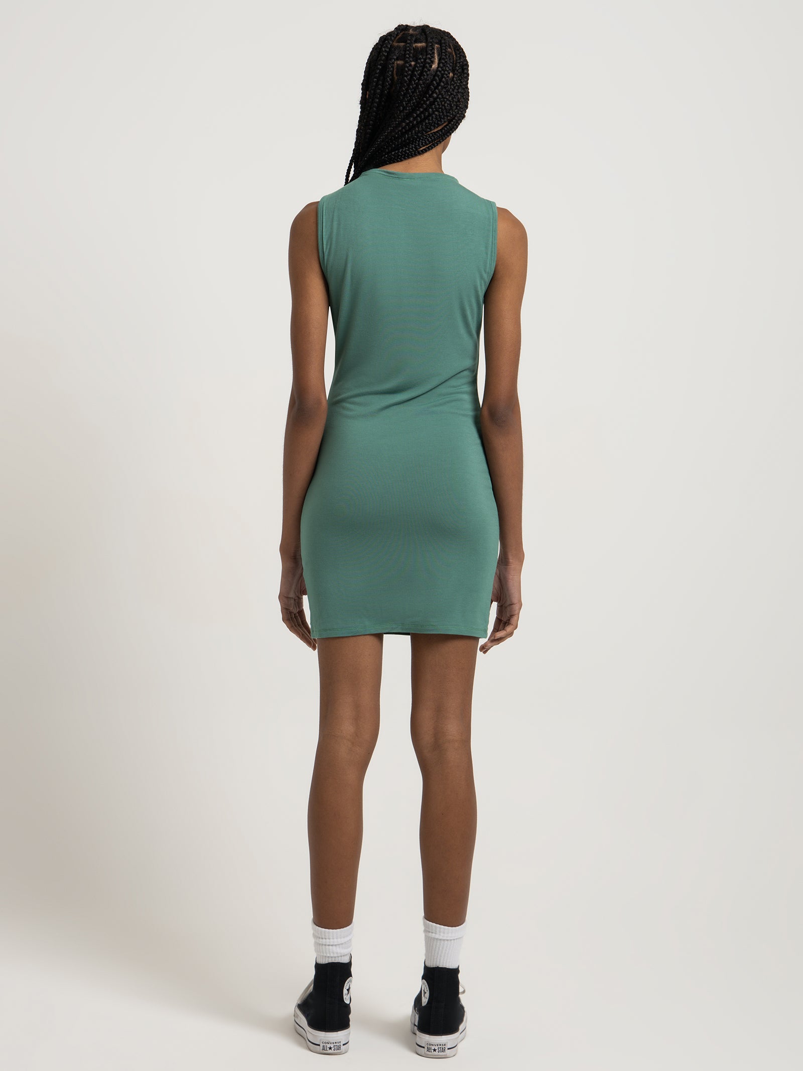 Ambroise Tank Dress in Pine