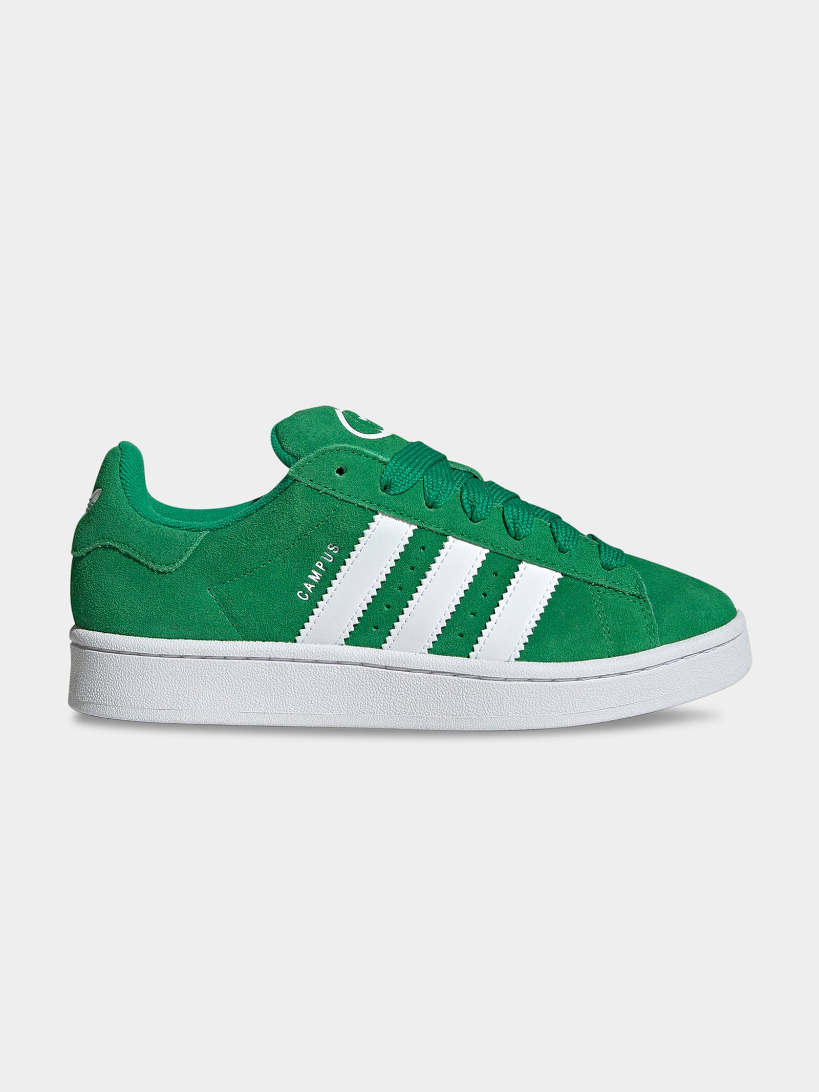 Campus 00s Sneakers in Green & Cloud White