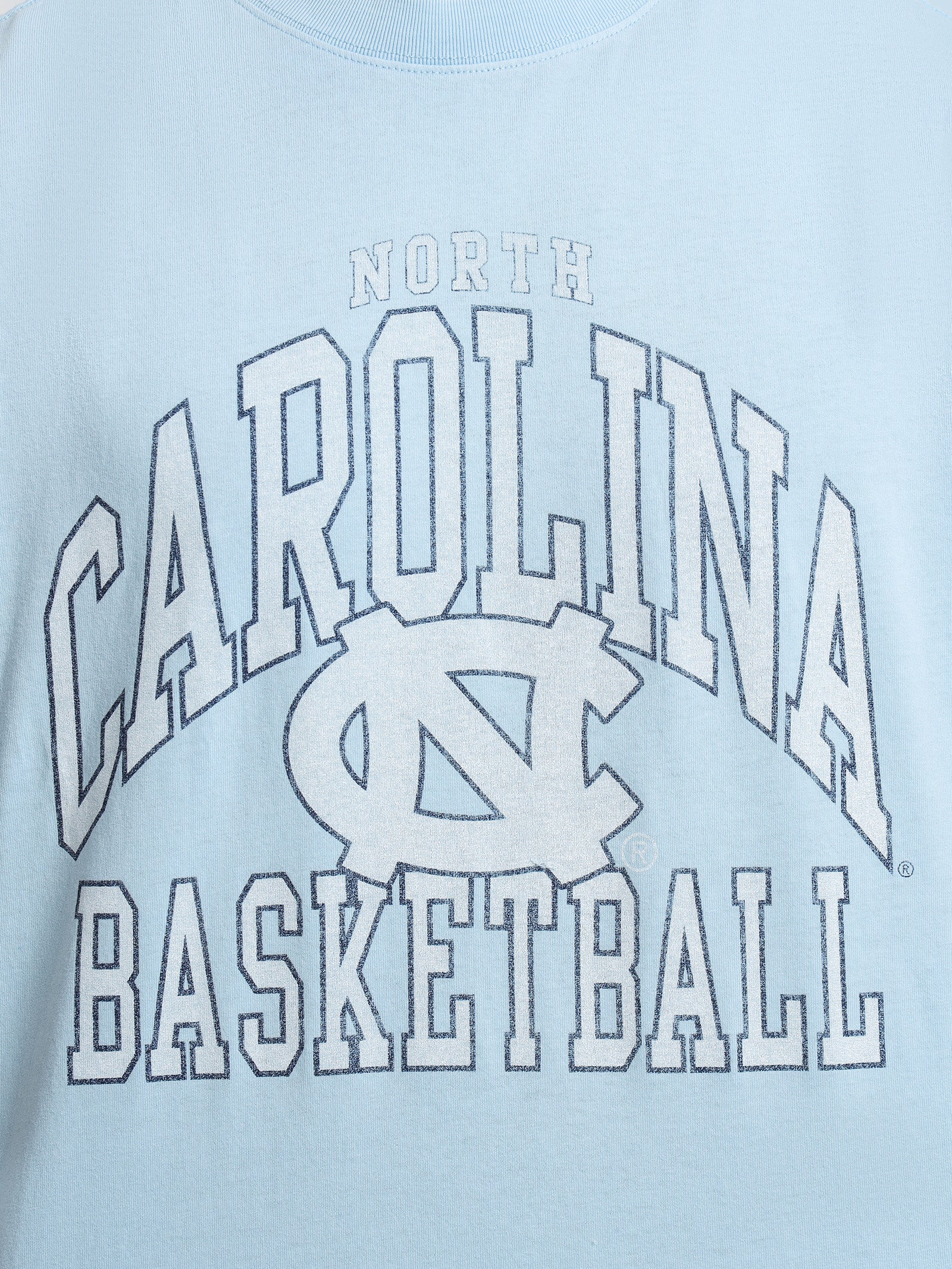 University of Carolina Basketball T-Shirt in Blue