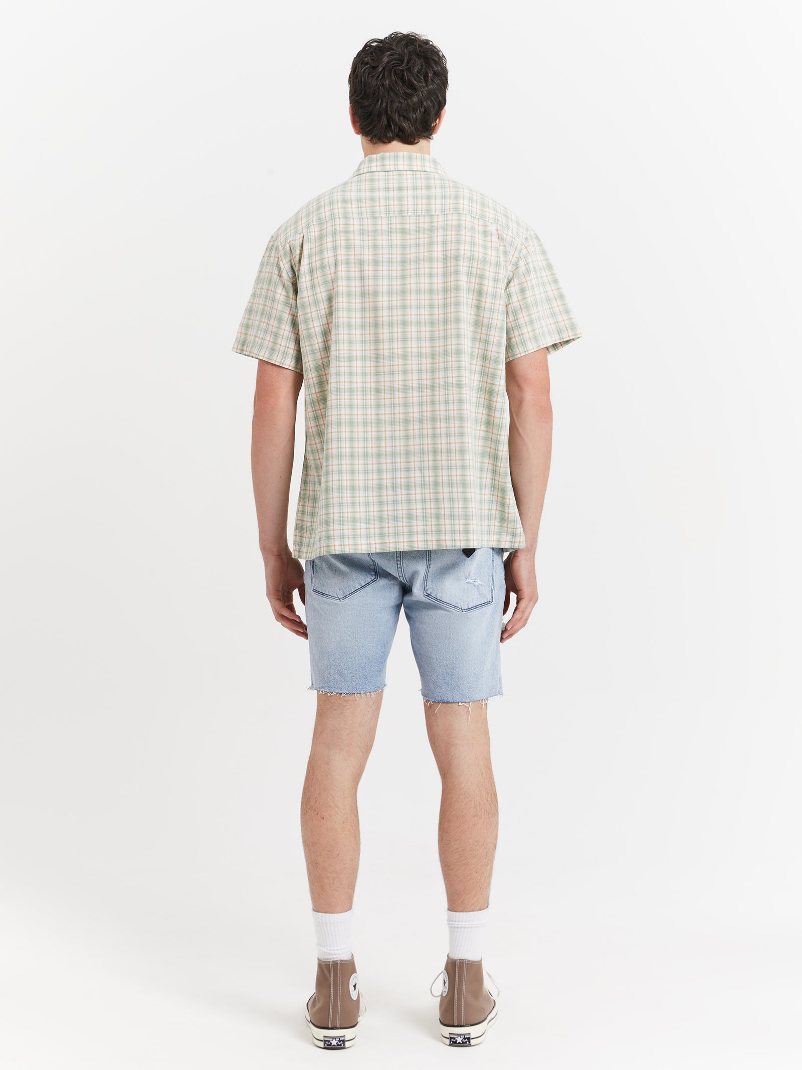 Chessy Check Shirt in Green