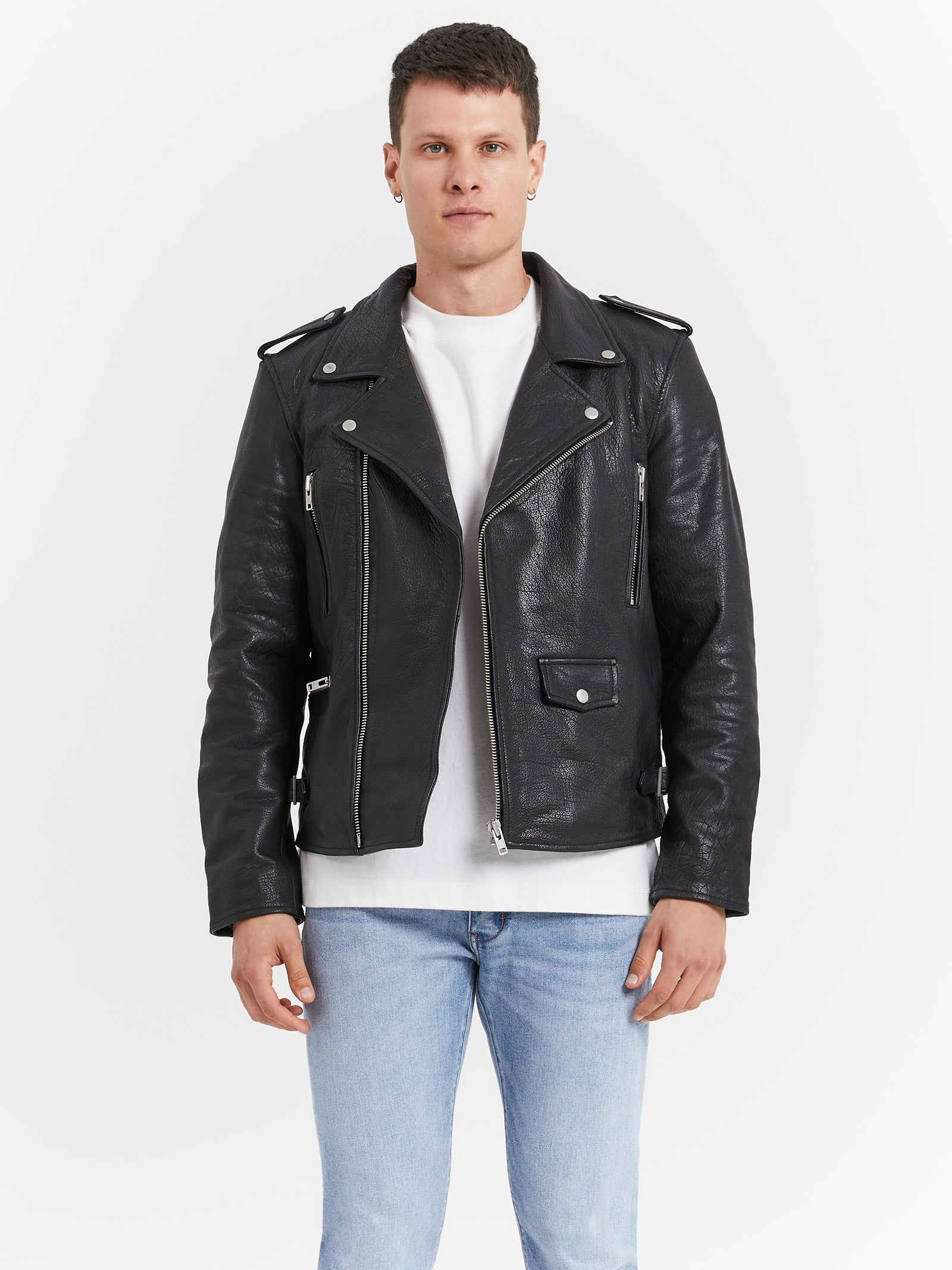 Meyer Biker Jacket in Black