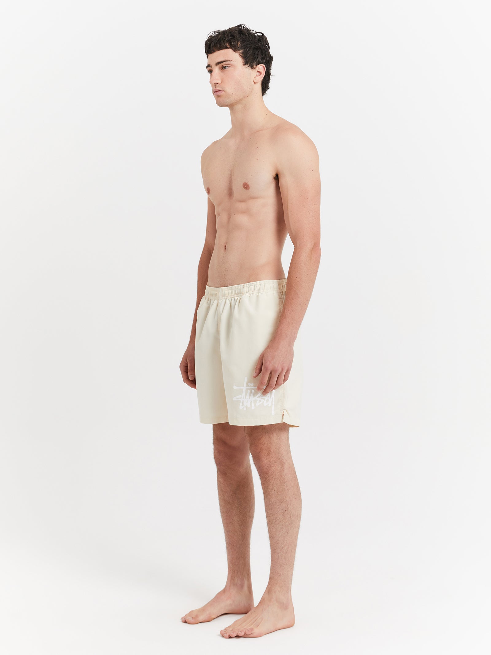 Big Graffiti Watershorts in Cream