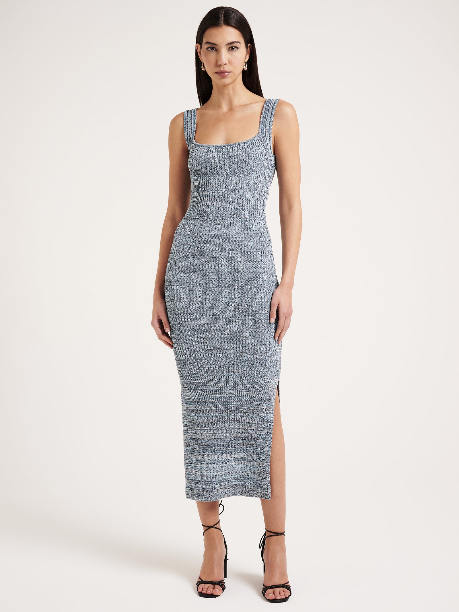 Adley Knit Dress in Splash