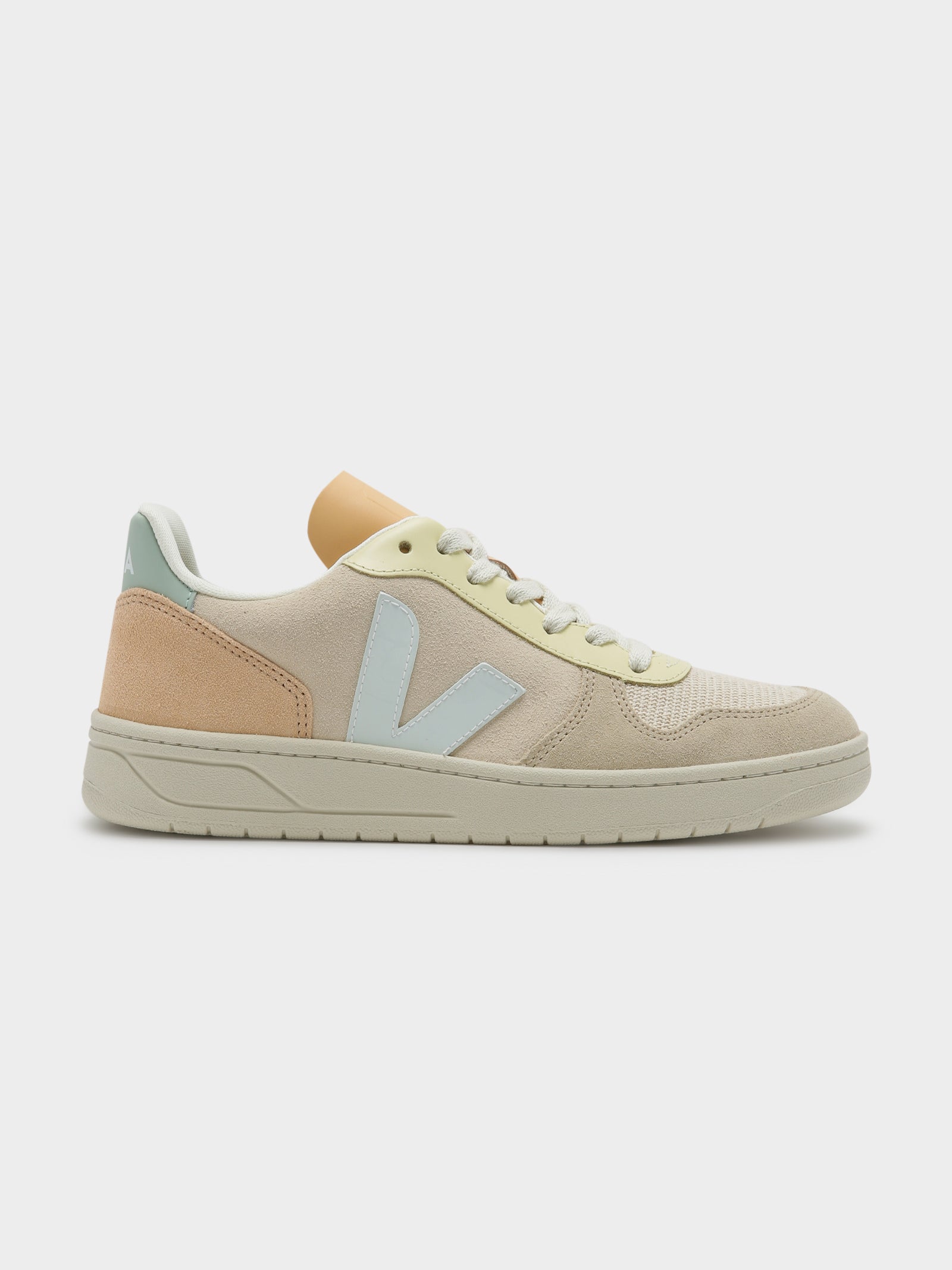 Womens V-10 Suede Sable Sneakers in Multi