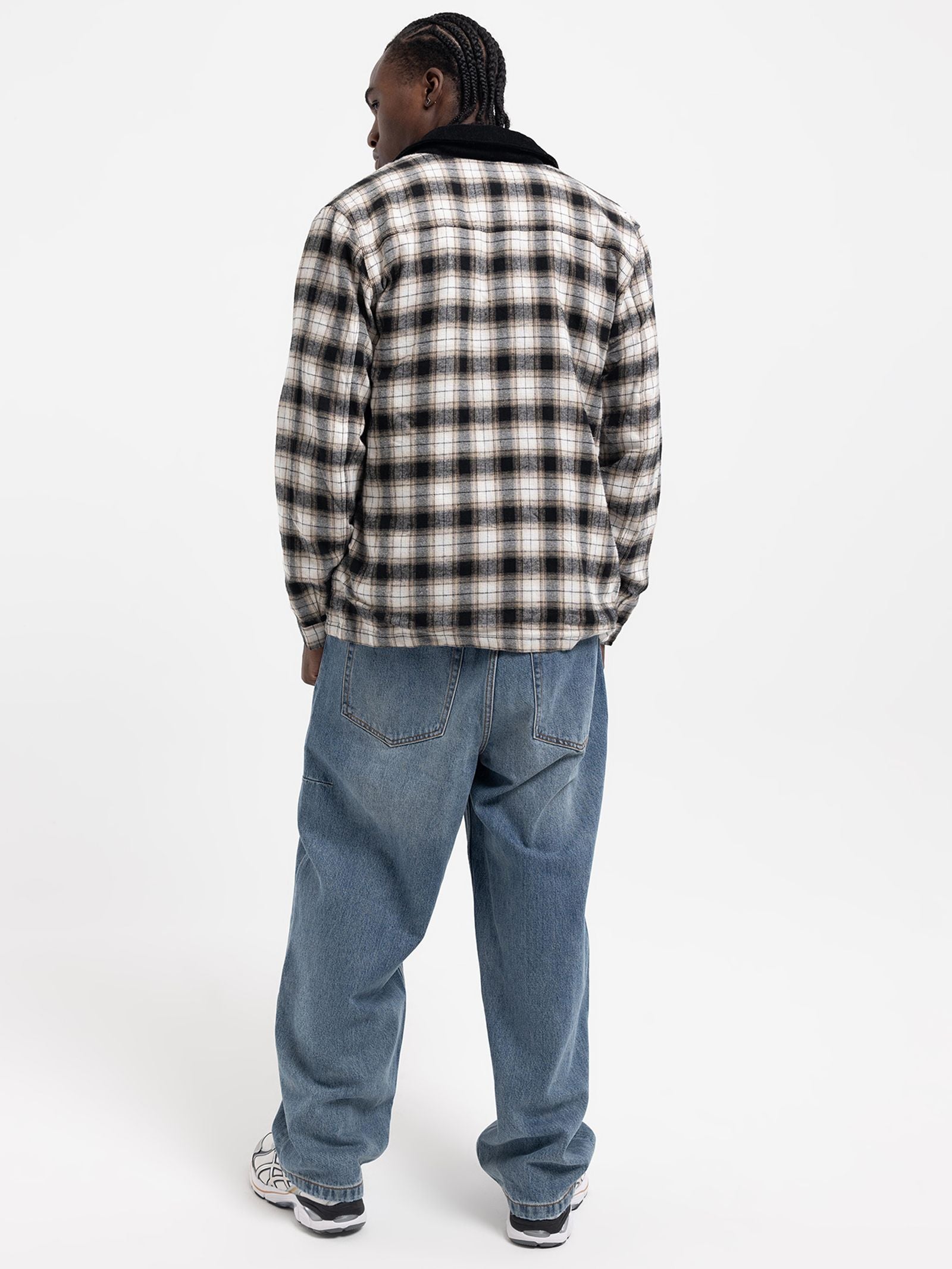 Frank Plaid Zip Shirt