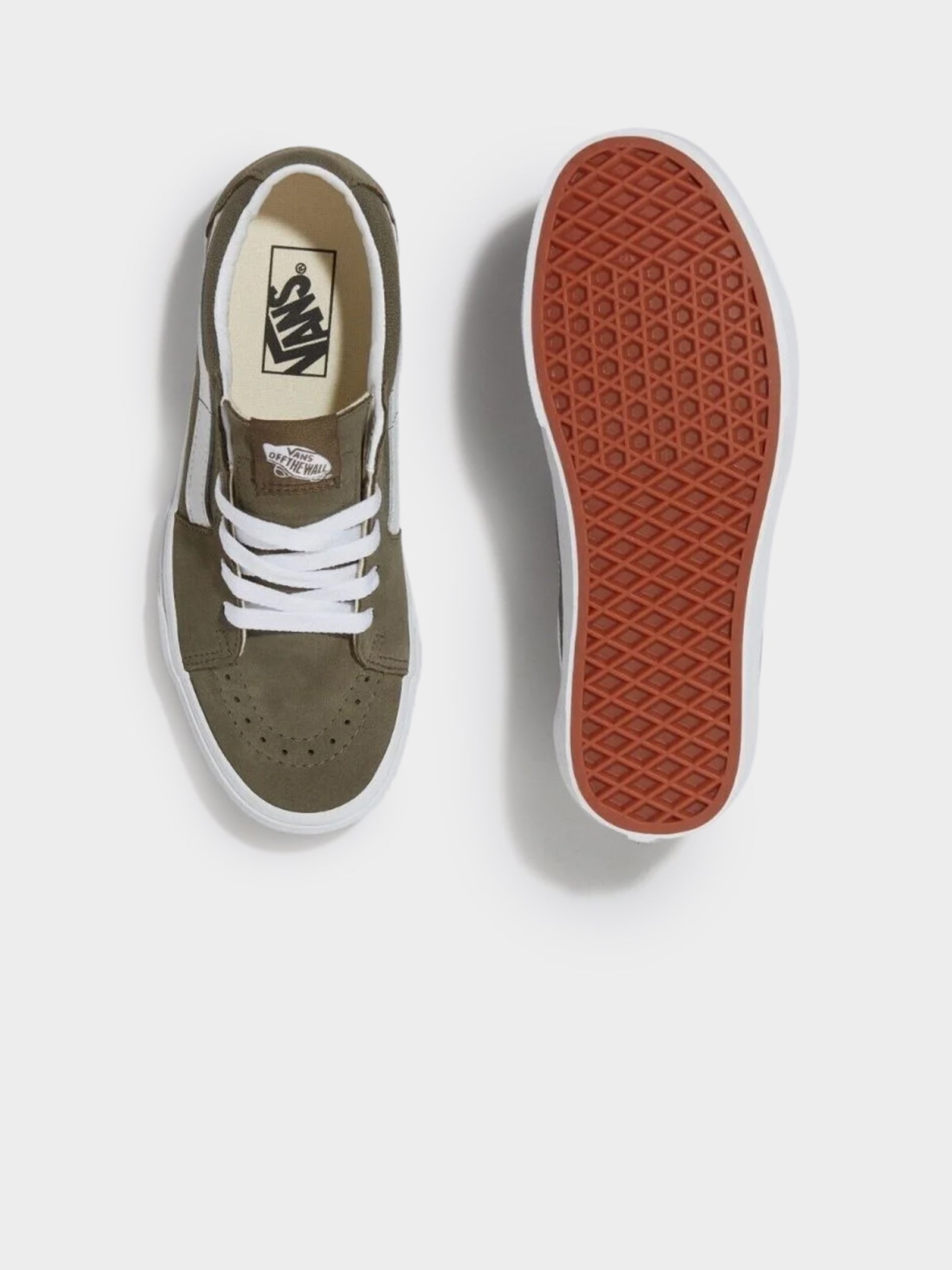 Unisex Sk8-Low Sneakers in Kalamata Khaki