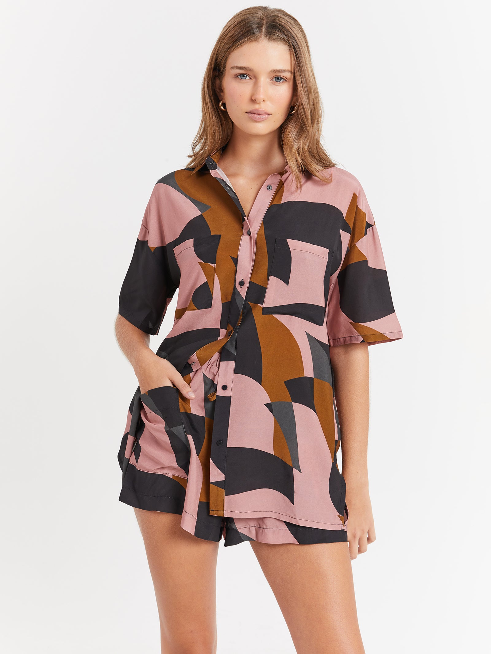 Pia Shirt in Abstract