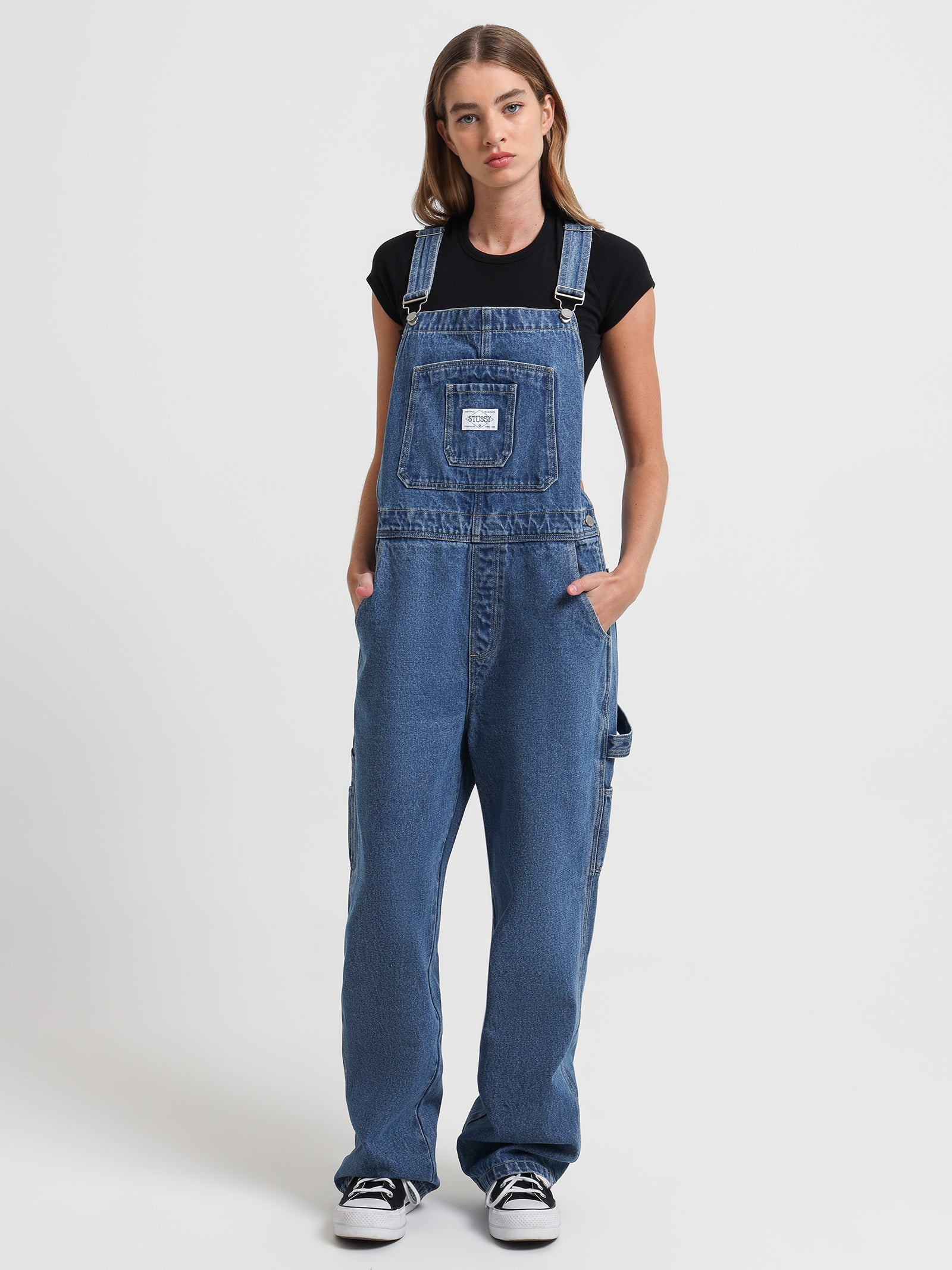 Nevada Denim Overalls in Indigo Denim