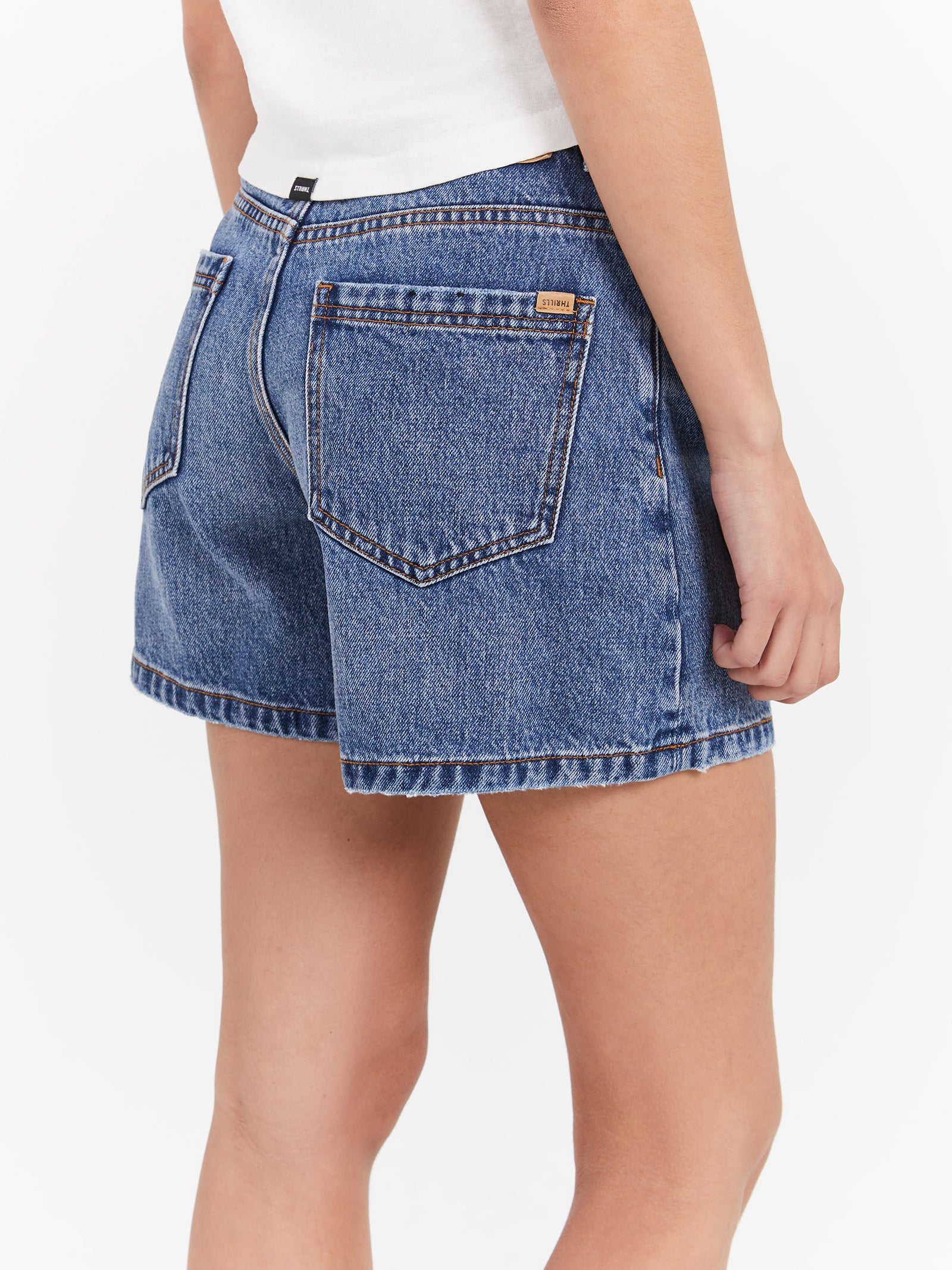 Koko Shorts in Weathered Blue