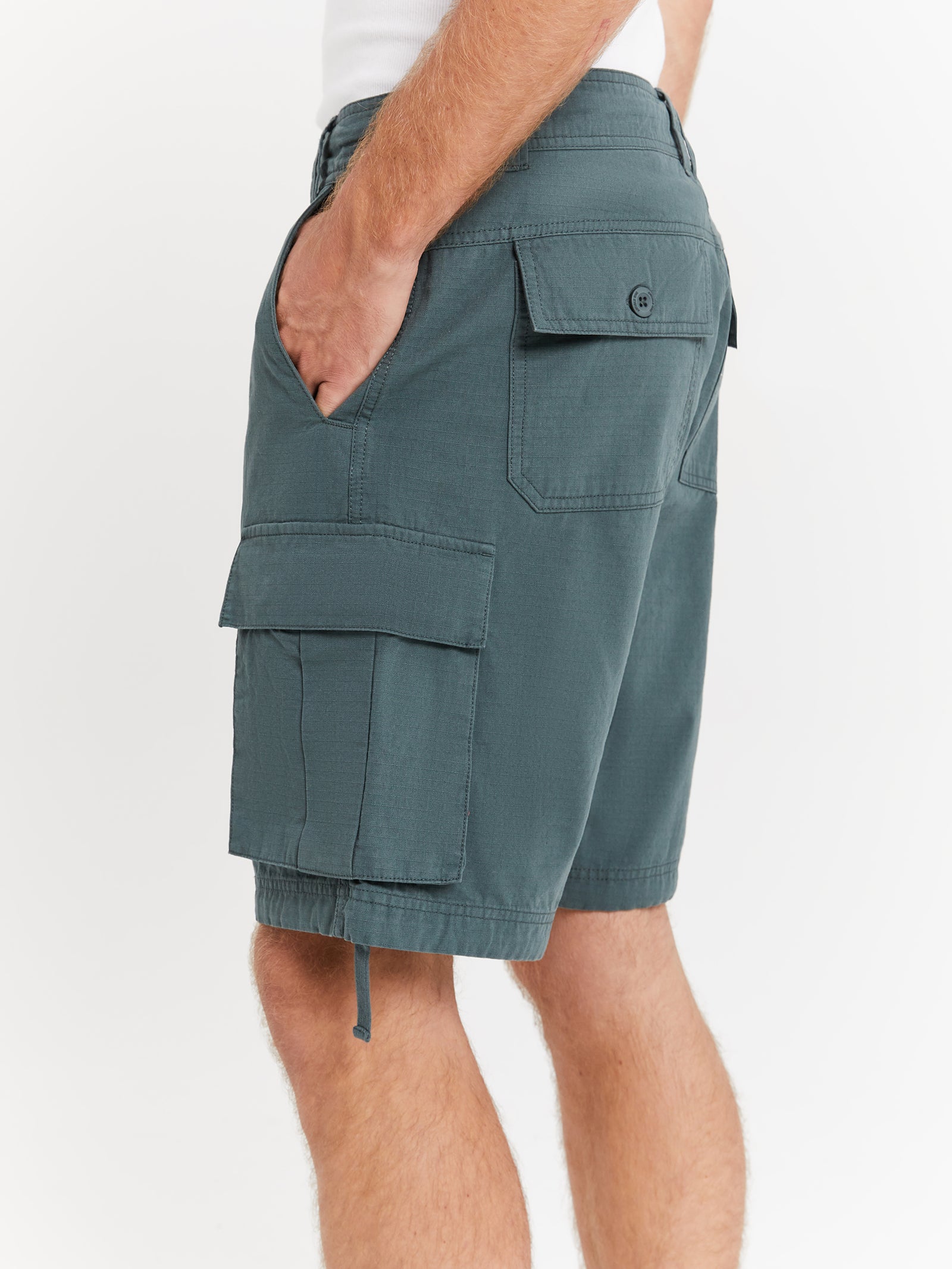 Wyatt Cargo Shorts in Spruce