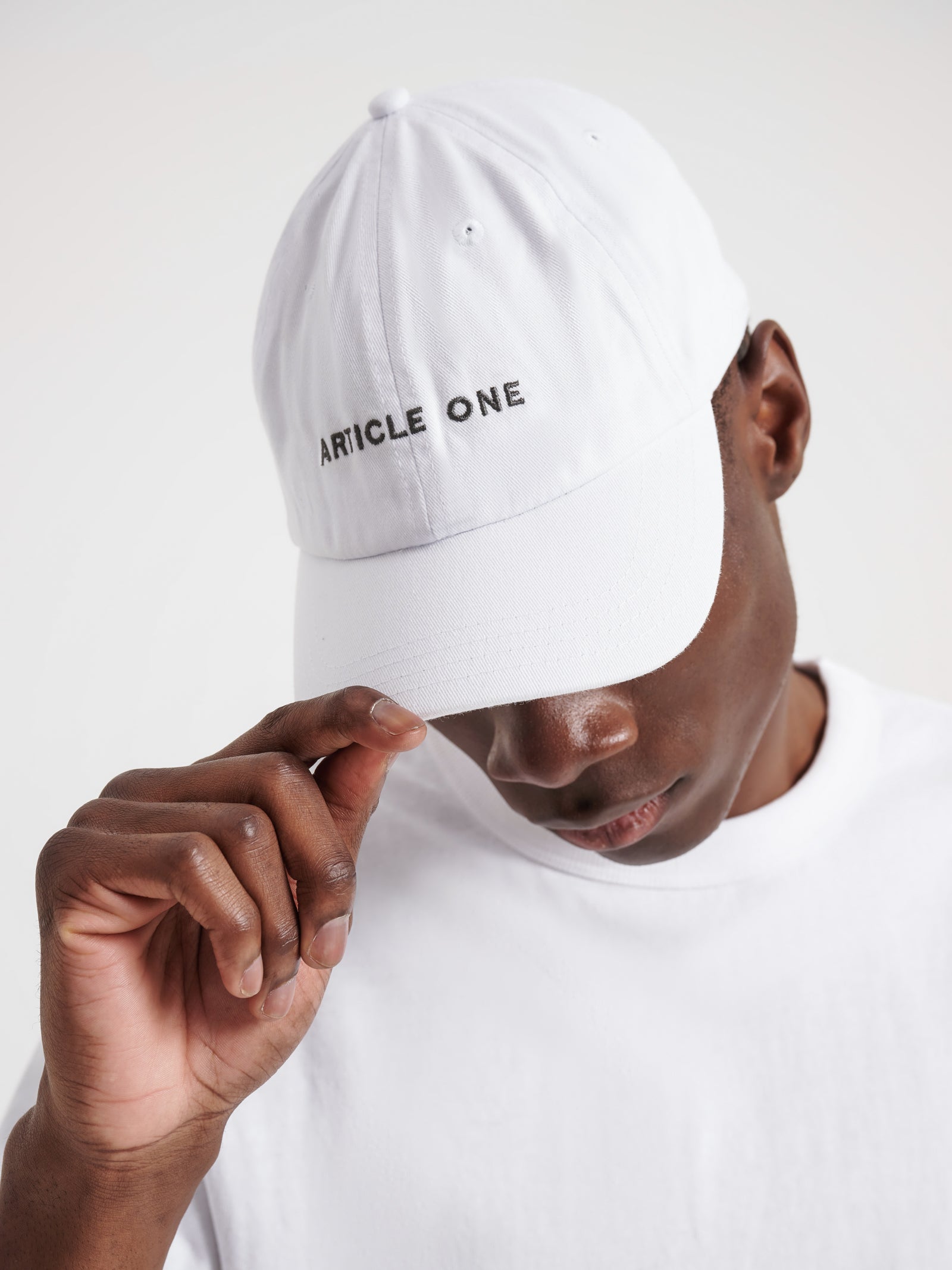 Classic Logo Cap in White