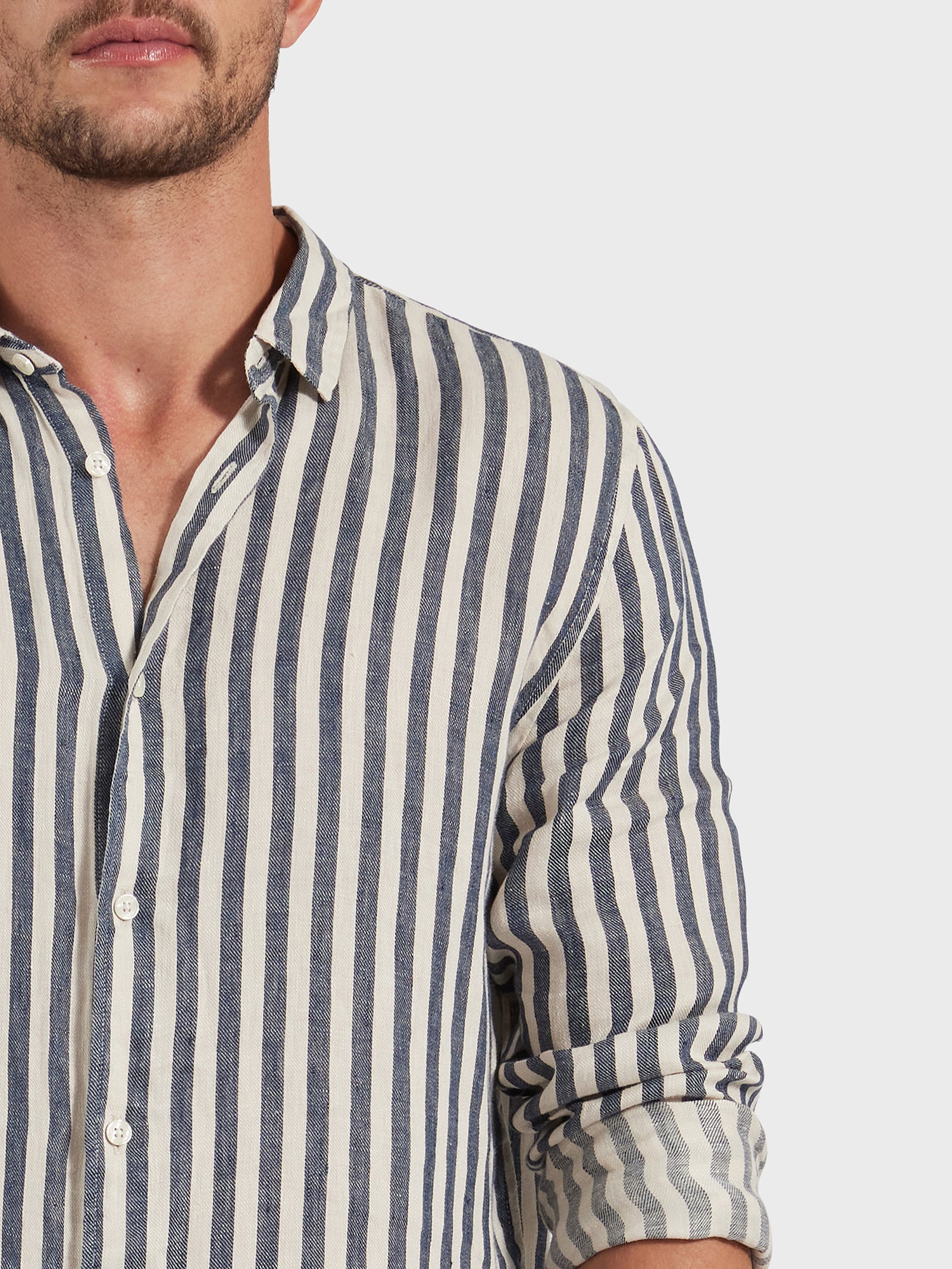 Farrelly Shirt in Navy