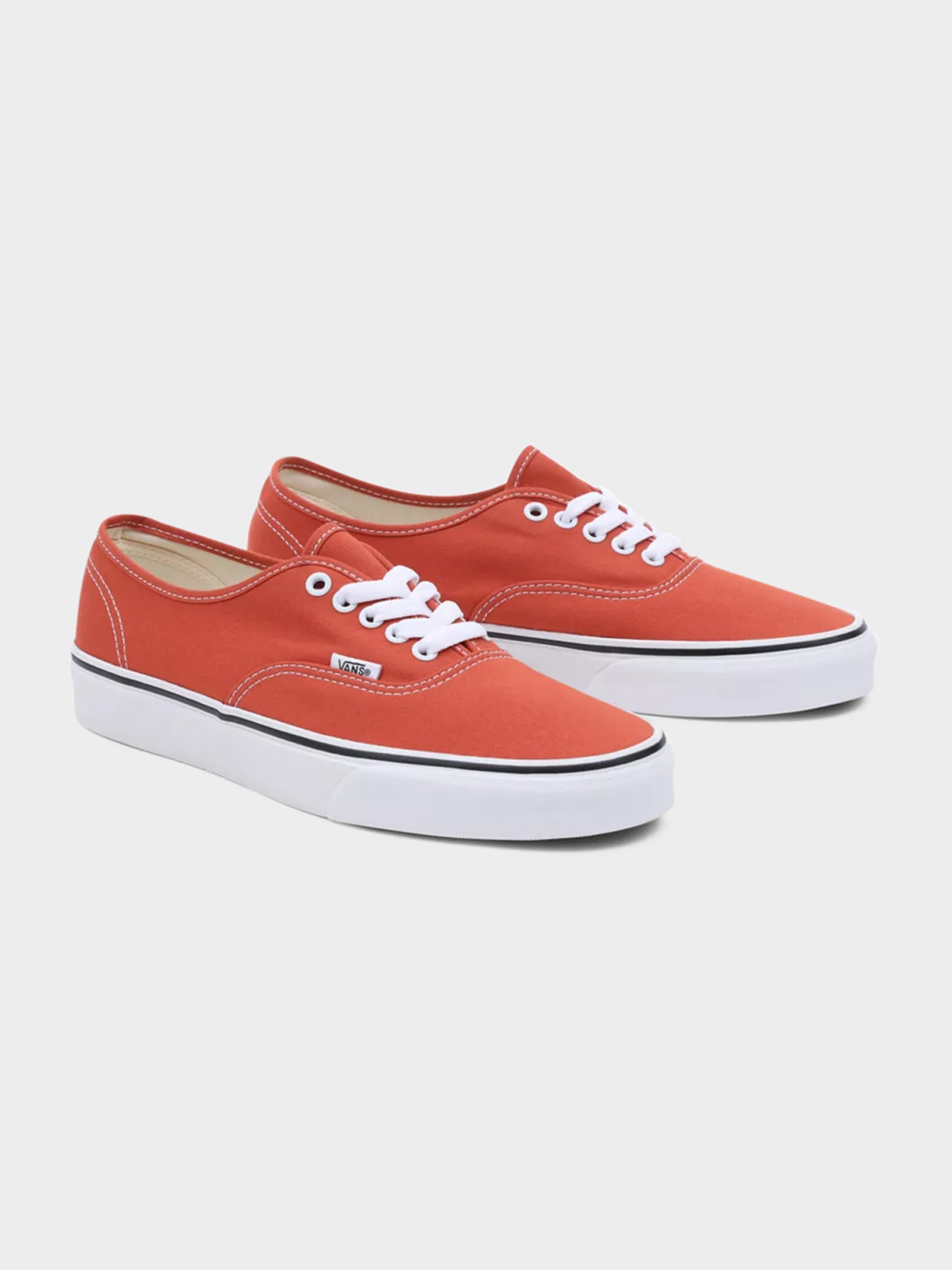 Unisex Authentic Color Theory Sneakers in Coral