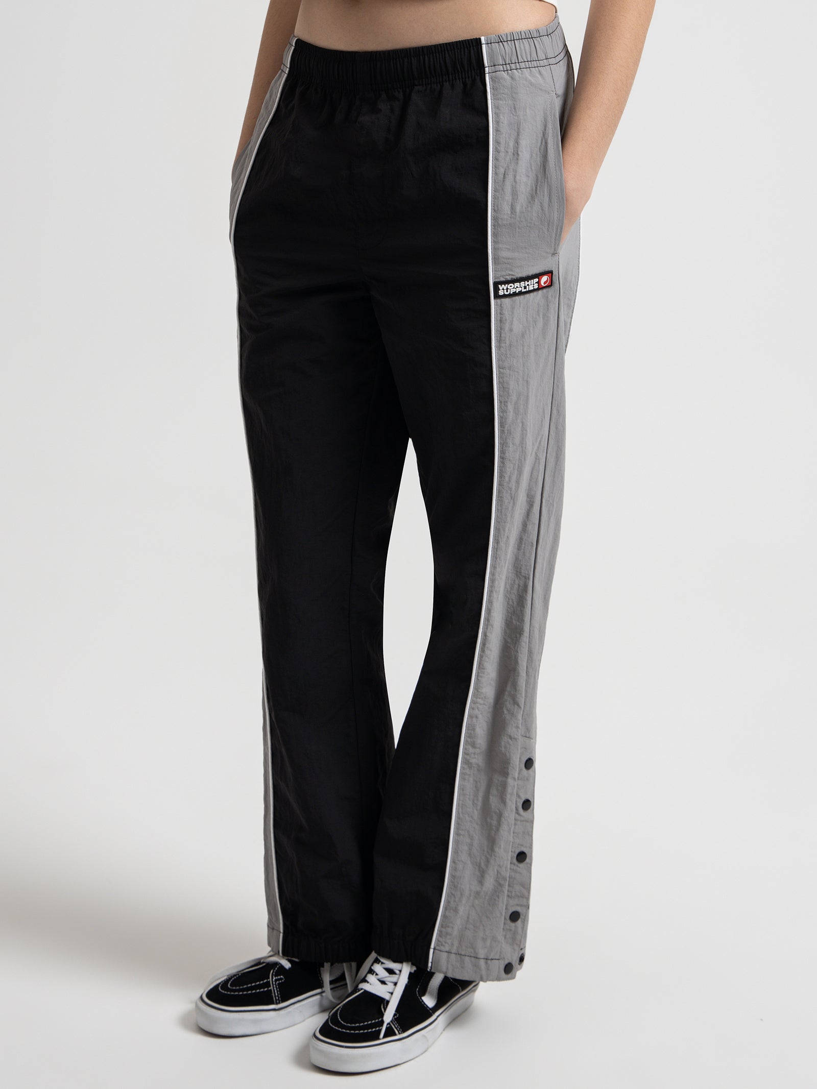 Tracker Nylon Pants in Black Griffin