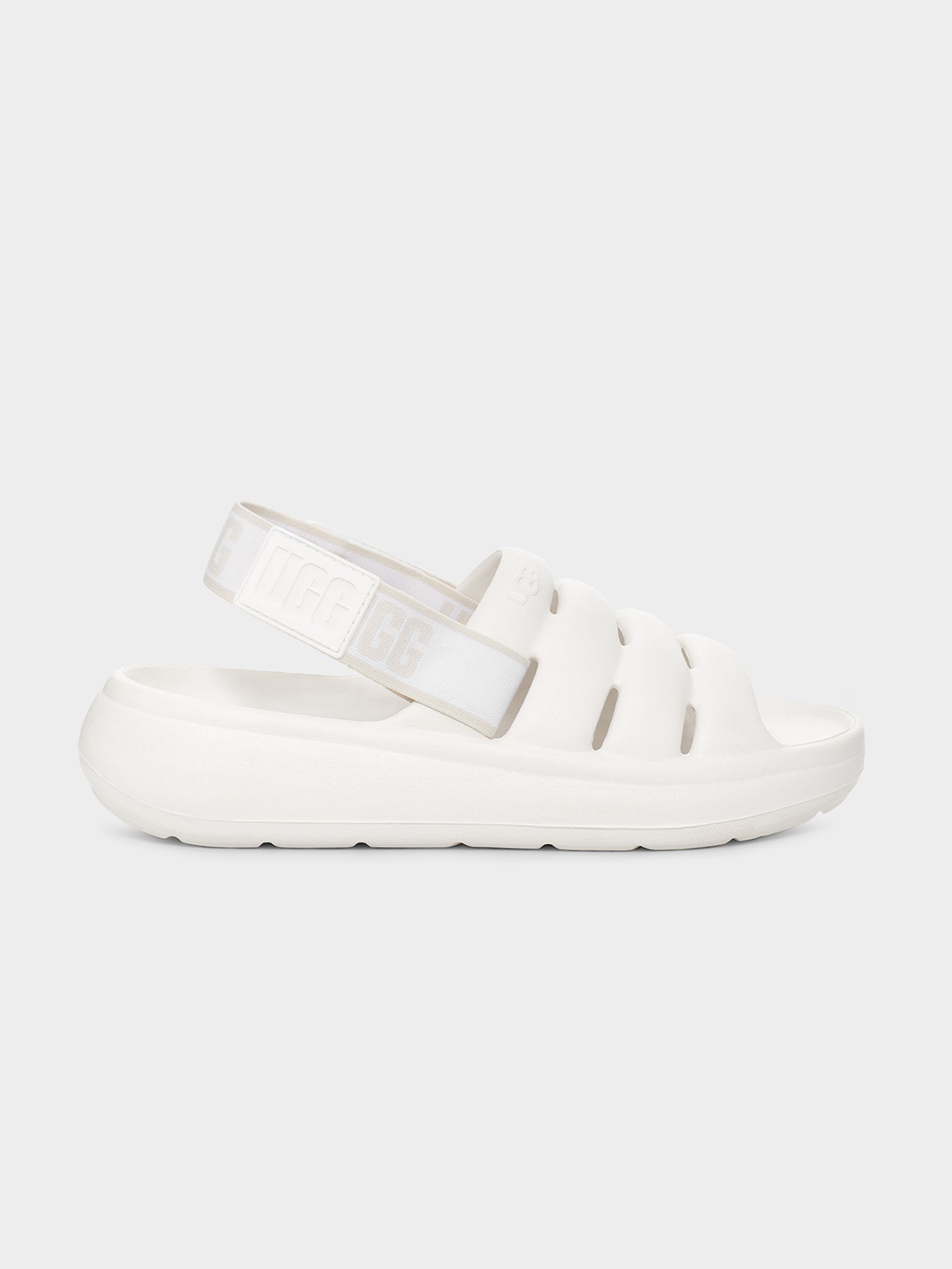 Womens Sport Yeah Slides in Bright White