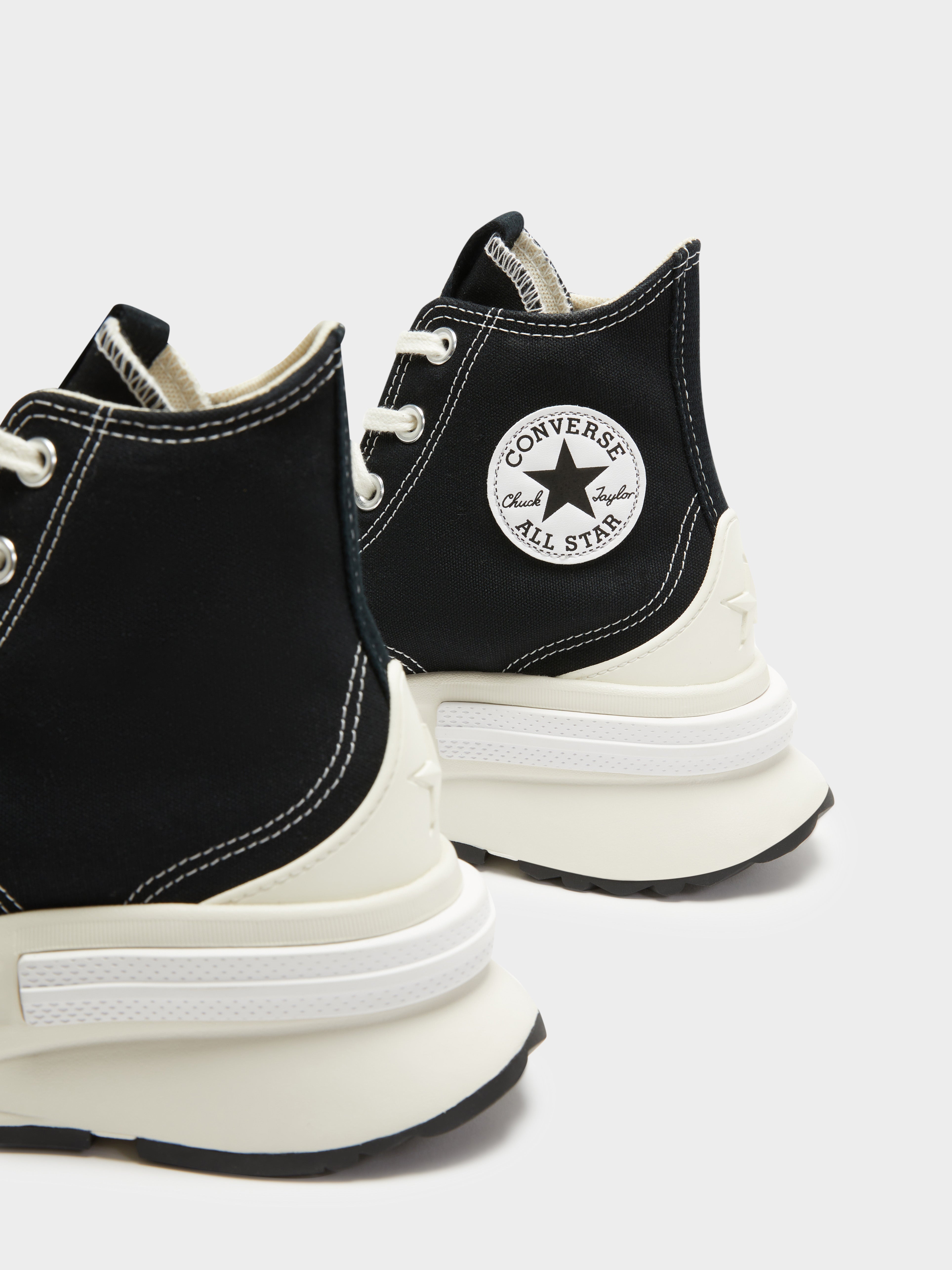 Unisex Converse Run Star Legacy CX Future Comfort High Top in Black & White