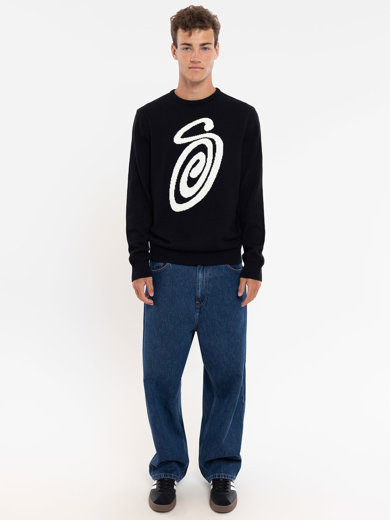 Swirly S Sweater