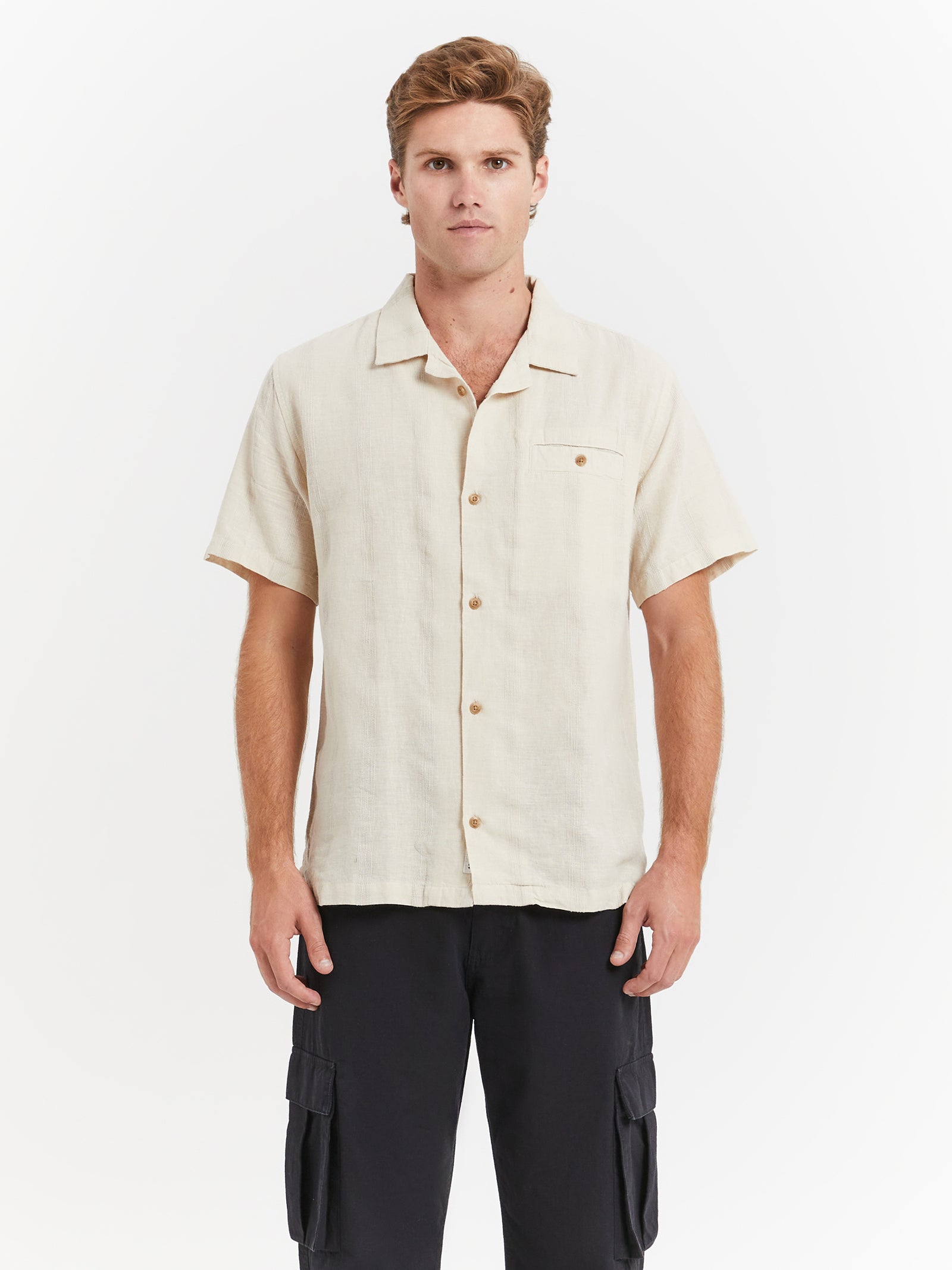 Carlisle Shirt in Pearl