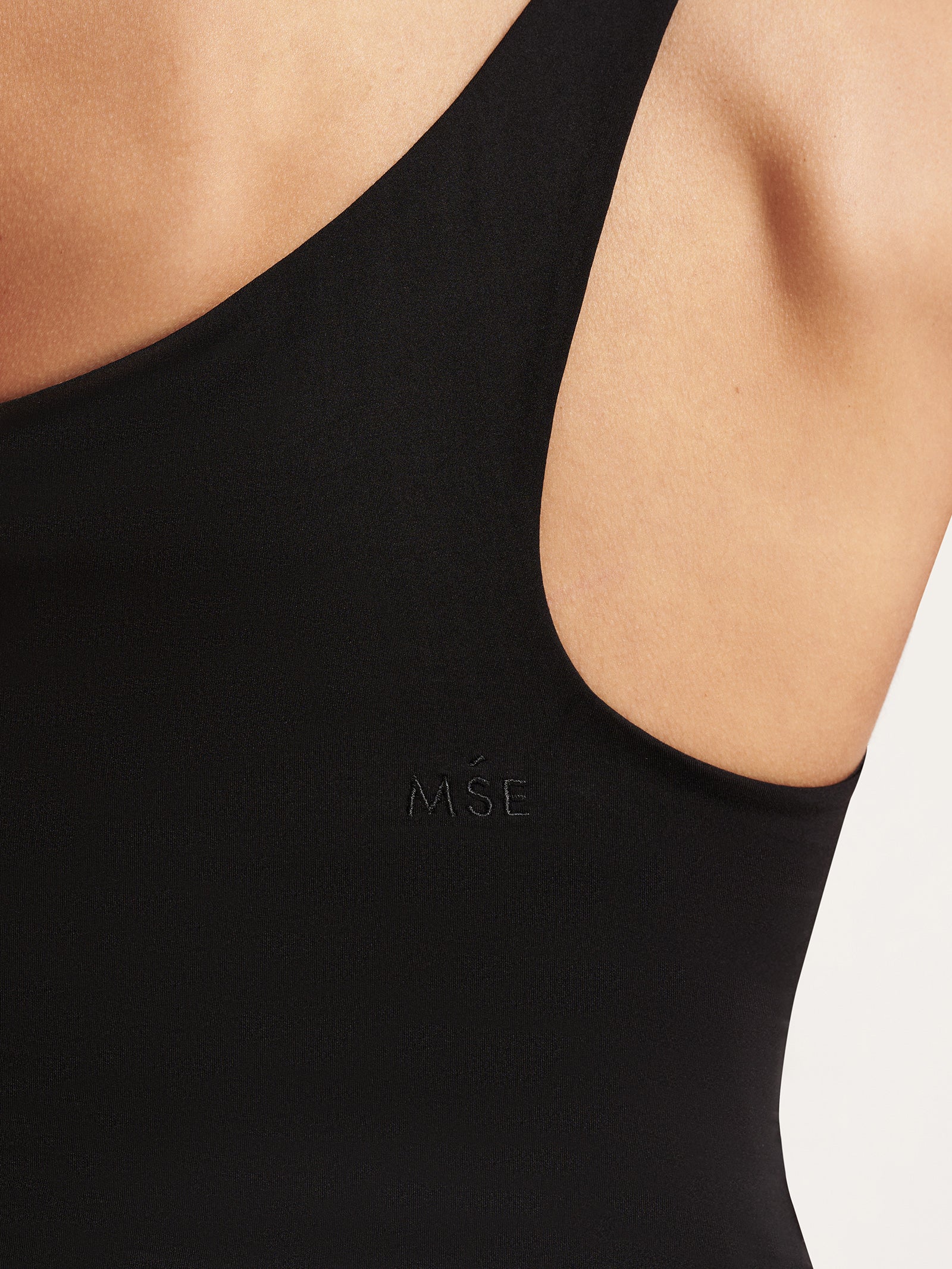 Mse Standard Twist Bodysuit in Black