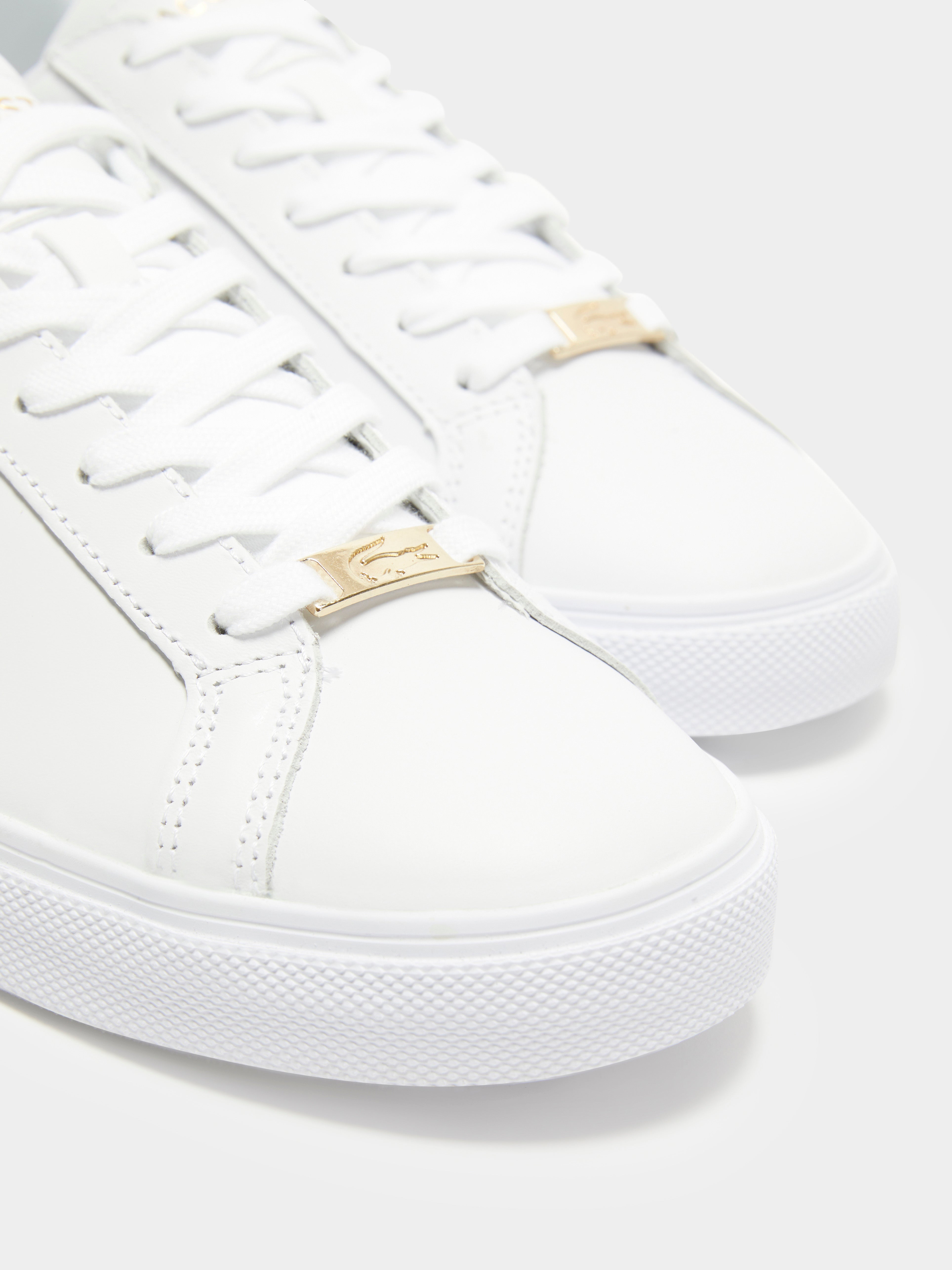 Womens Lerond Pro Sneakers in White Gold