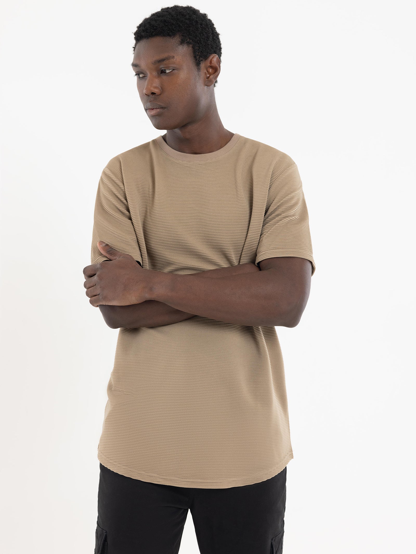 Roxford T-Shirt in Beige