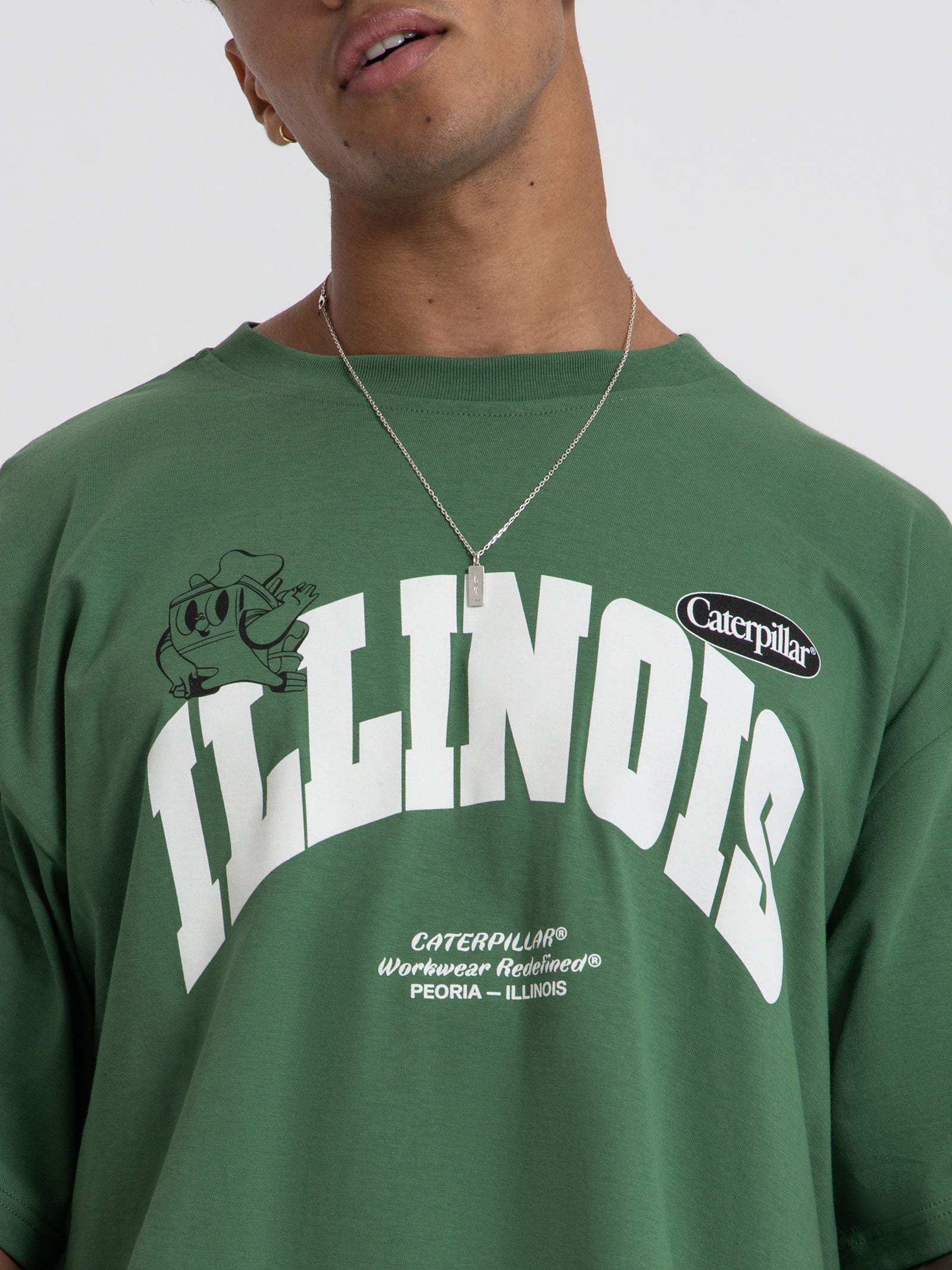 Illinois T-Shirt in Juniper Green