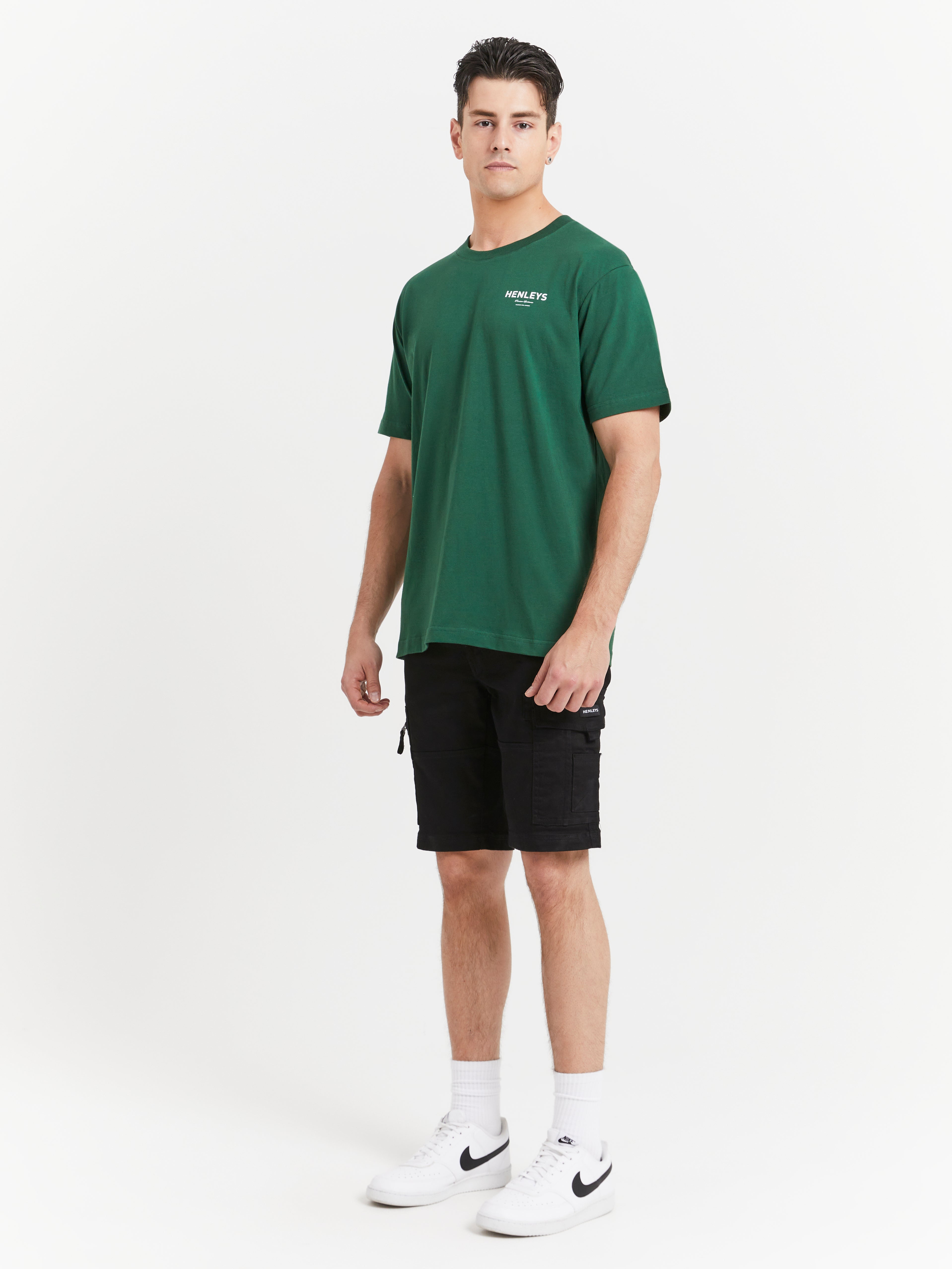 Contender T-Shirt in Military Green