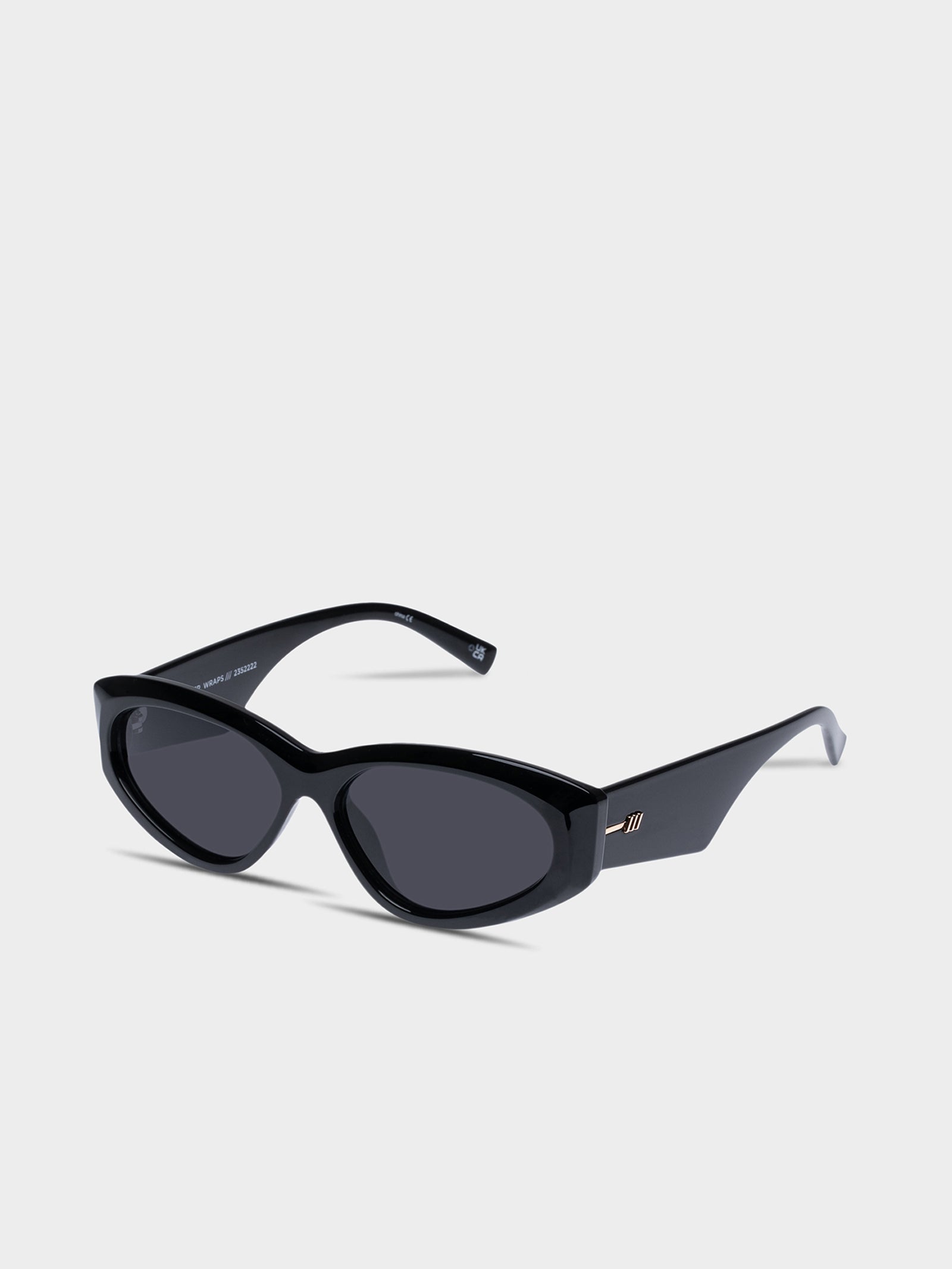 Under Wraps Sunglasses in Black Smoke Mono