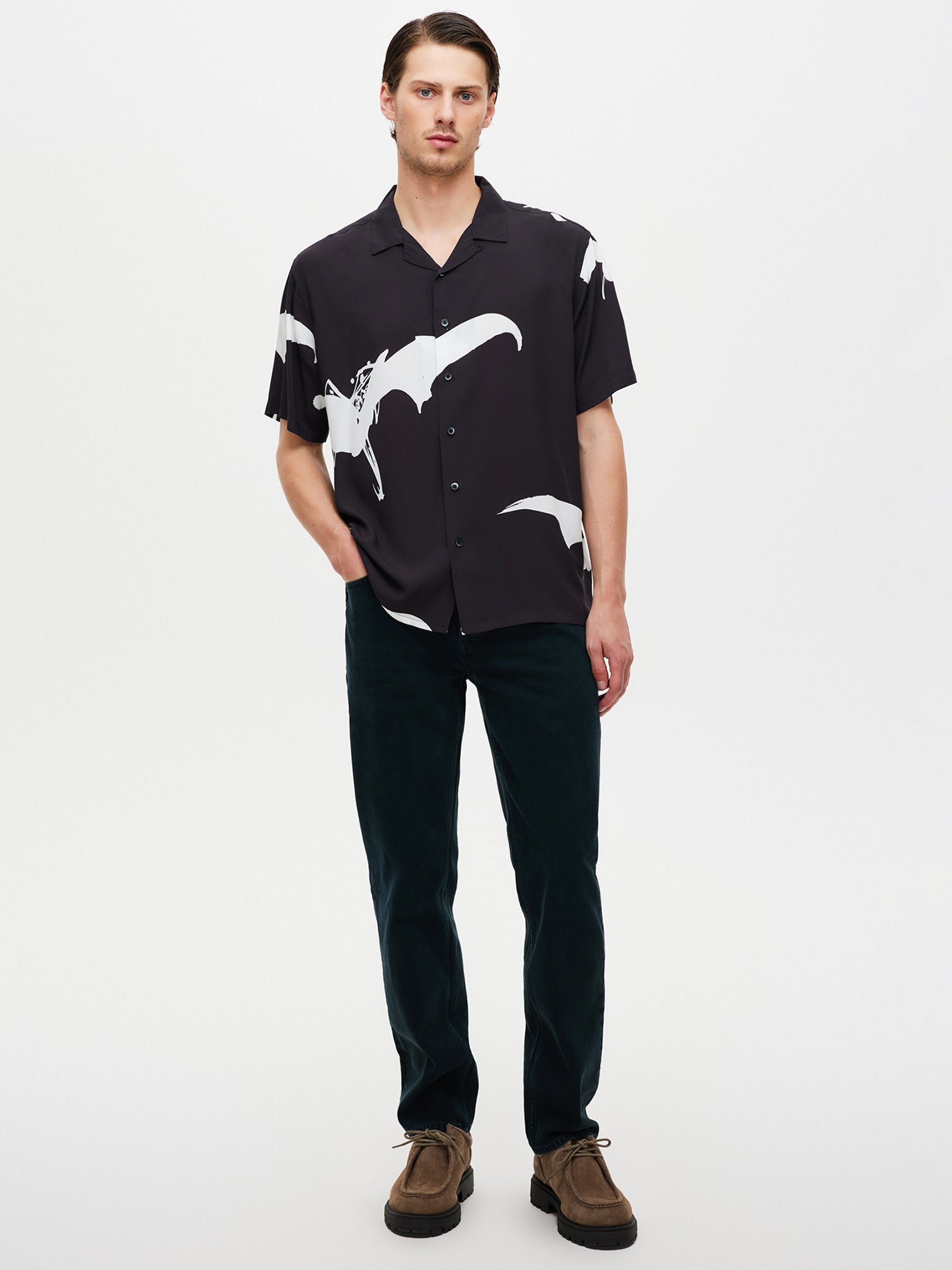 Steadman Art Shirt 1 In Black