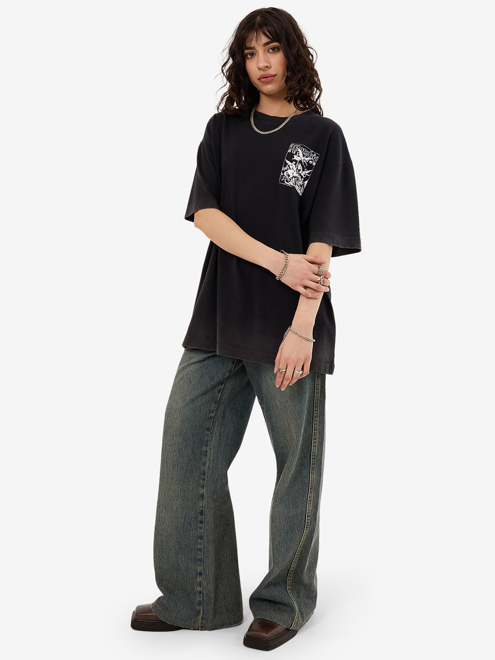 At Peace Oversized Fit Tee