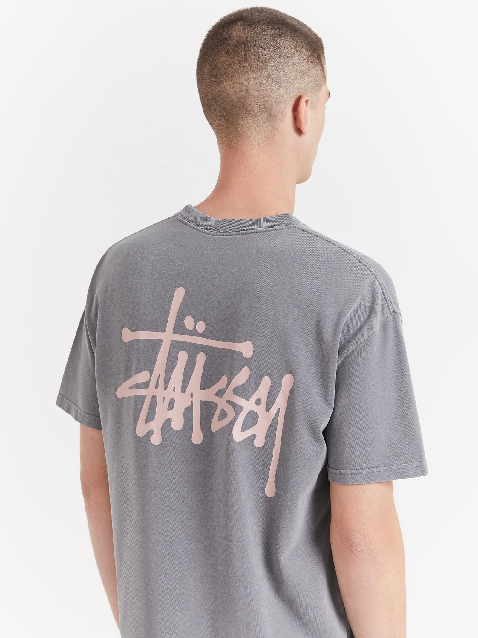 Graffiti Heavyweight T-Shirt in Pigment Grey