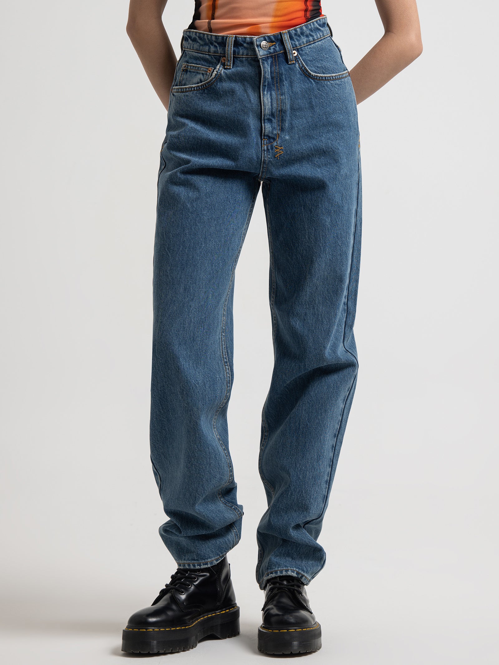 Playback Token Jeans in Denim