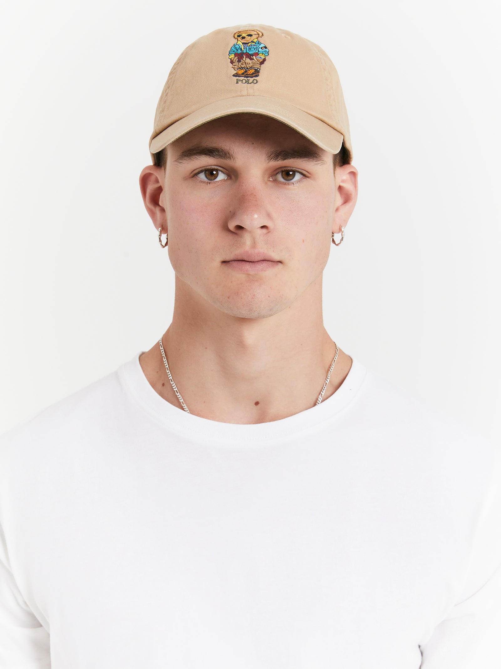 Classic Polo Sport Cap in Khaki