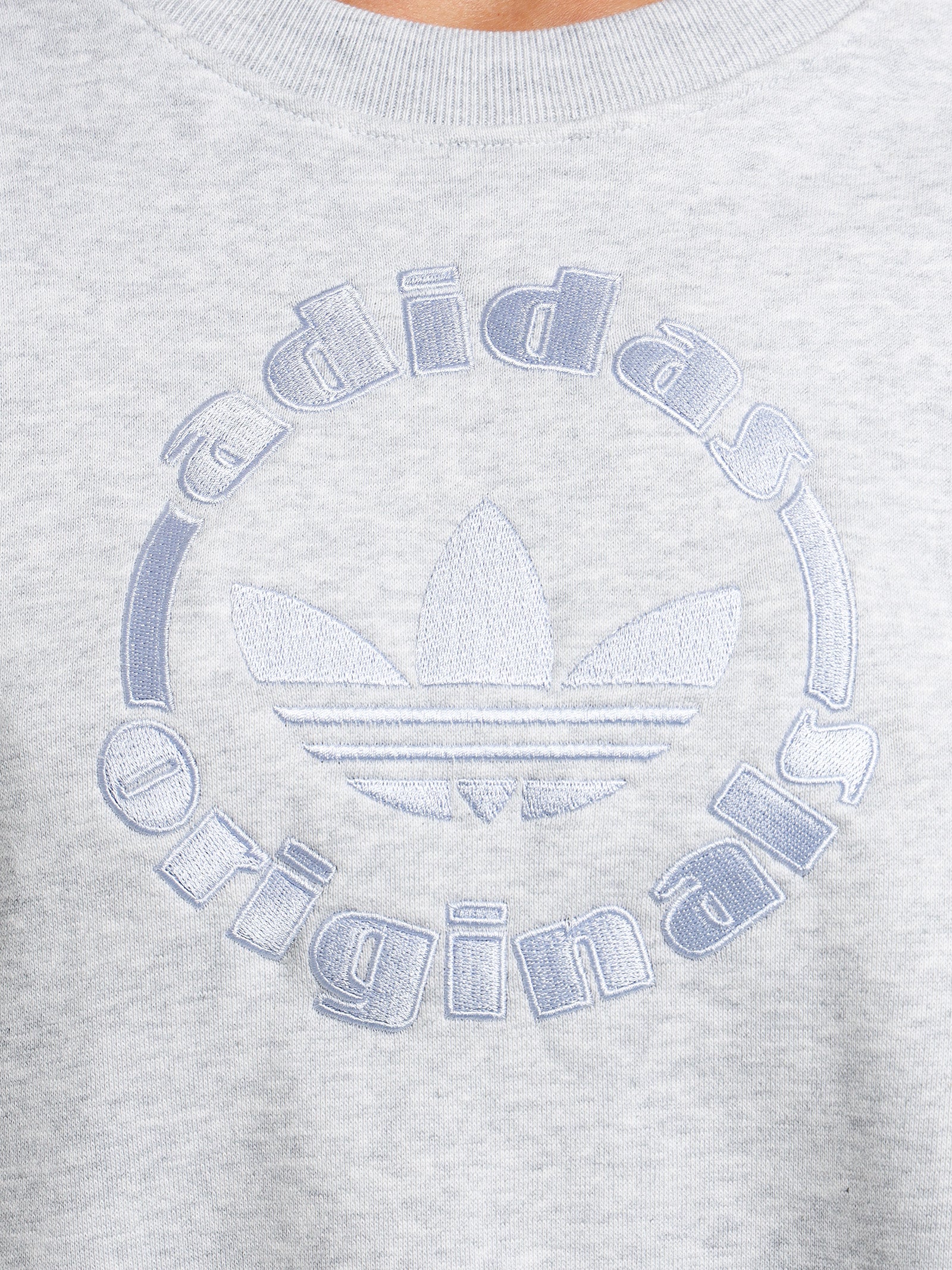 Sweatshirt in Light Grey Heather