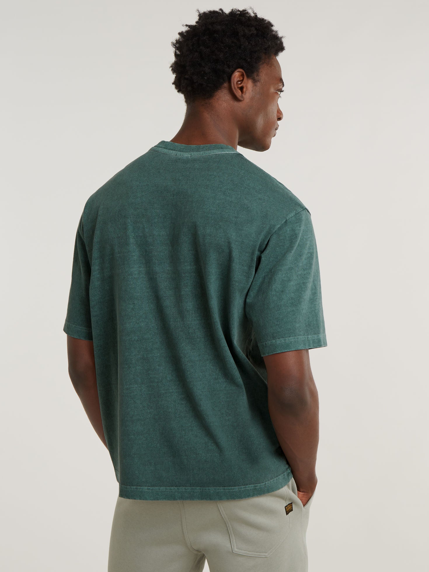 Overdyed Centre Boxy R T-Shirt