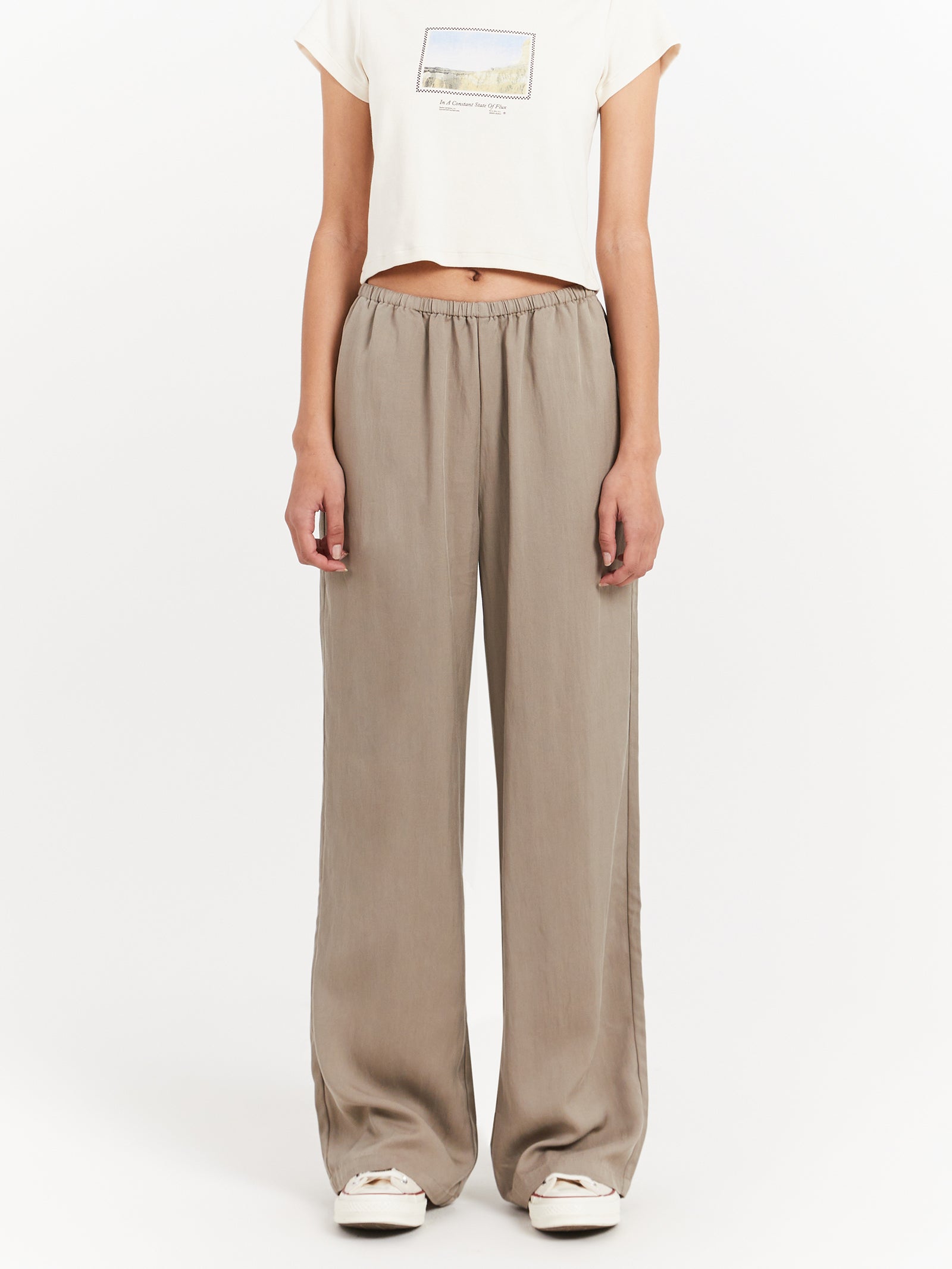 Ciara Pants in Silver Grey