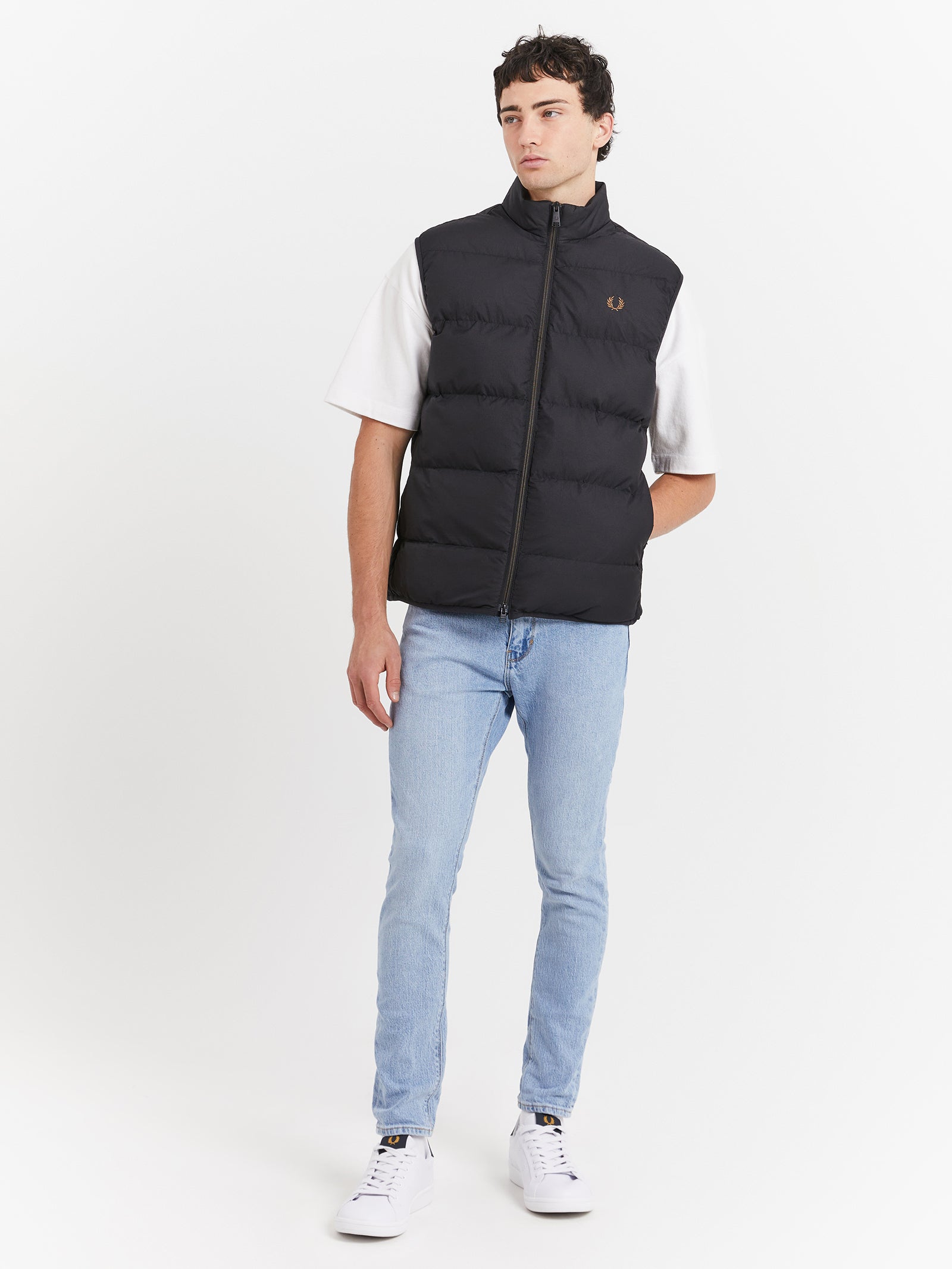 Insulated Gilet in Black