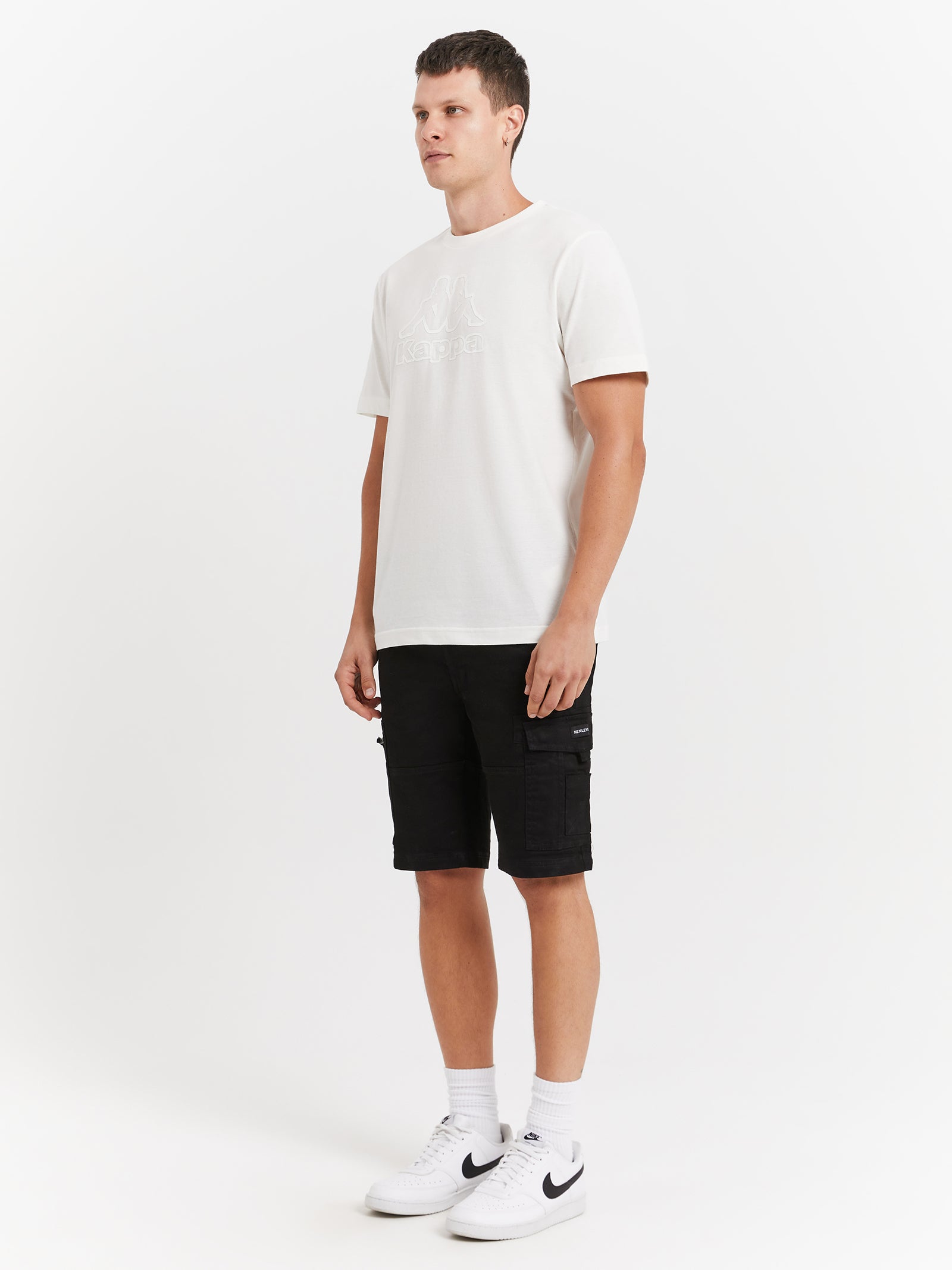 Logo Darto T-Shirt in Off White