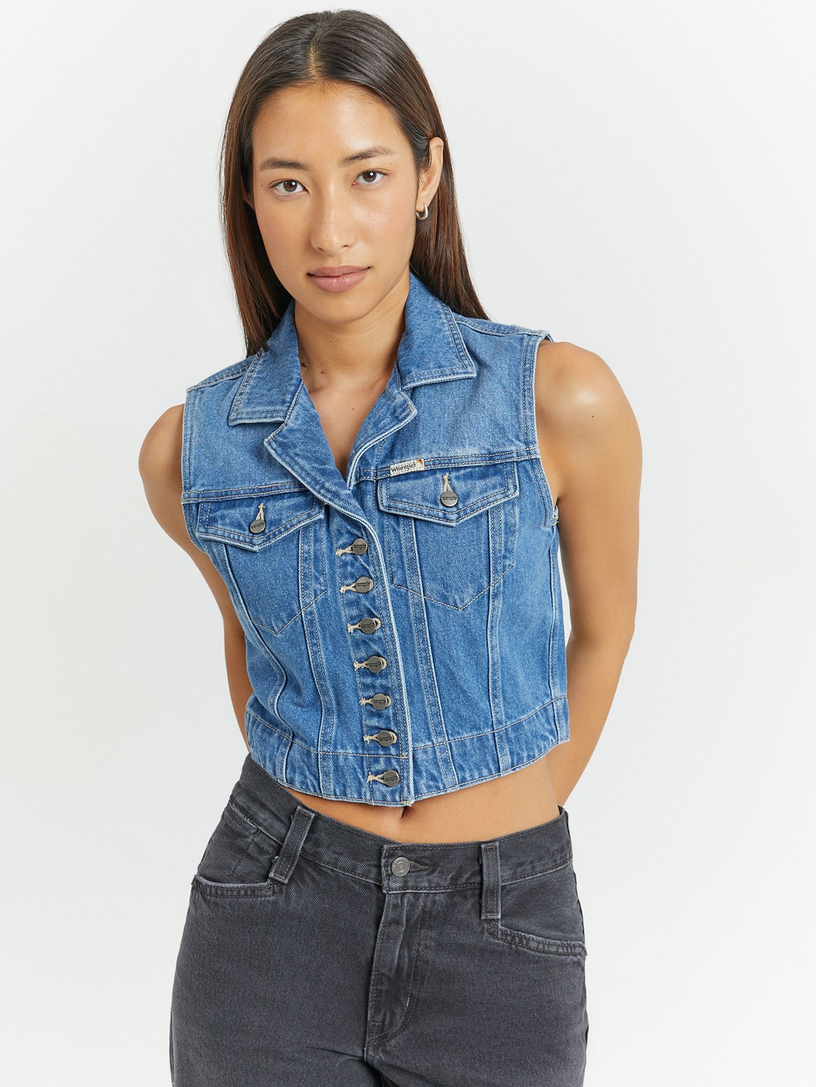 Noughties Denim Vest