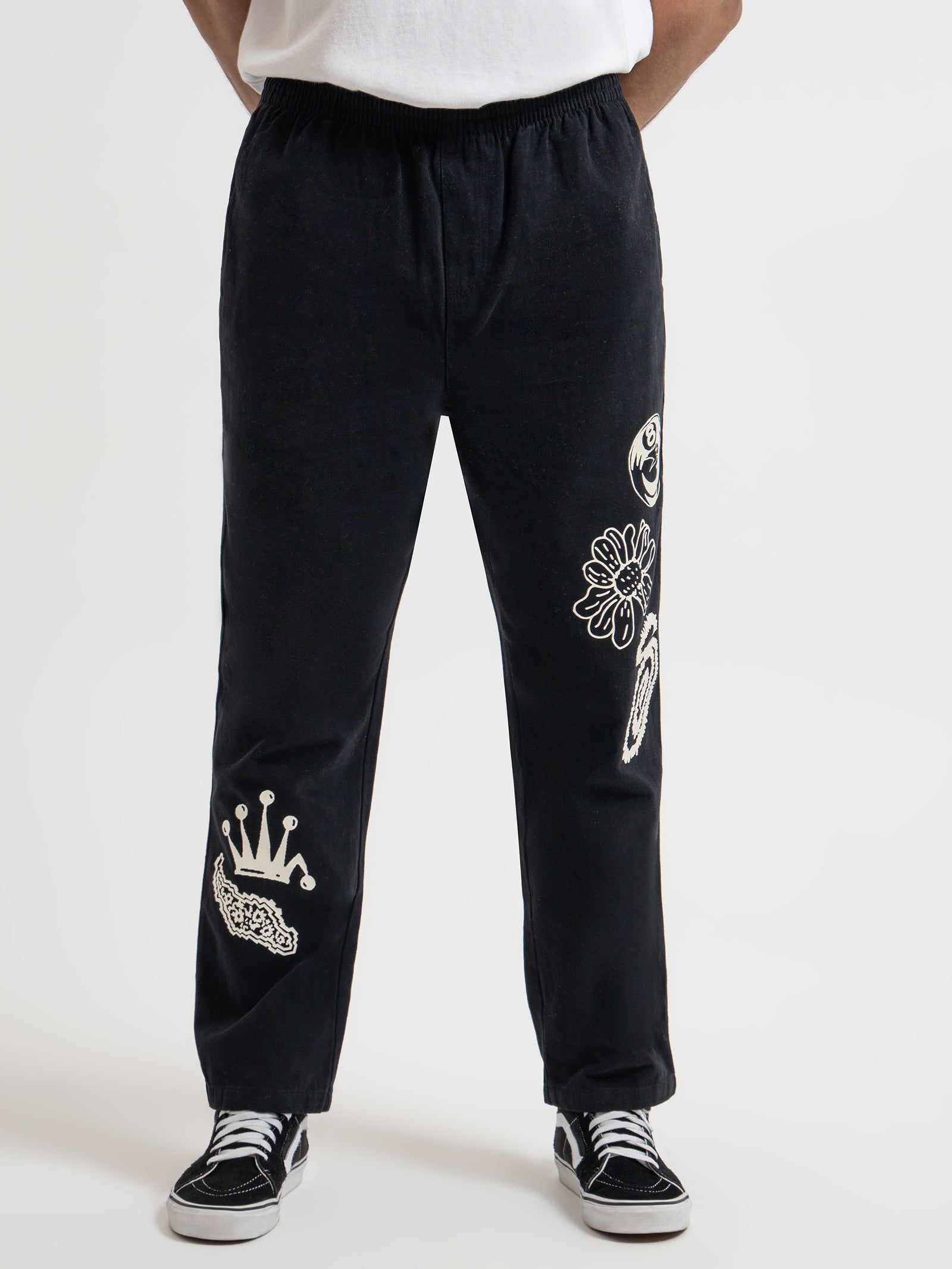 Noma Icon Beachpants in Washed Black