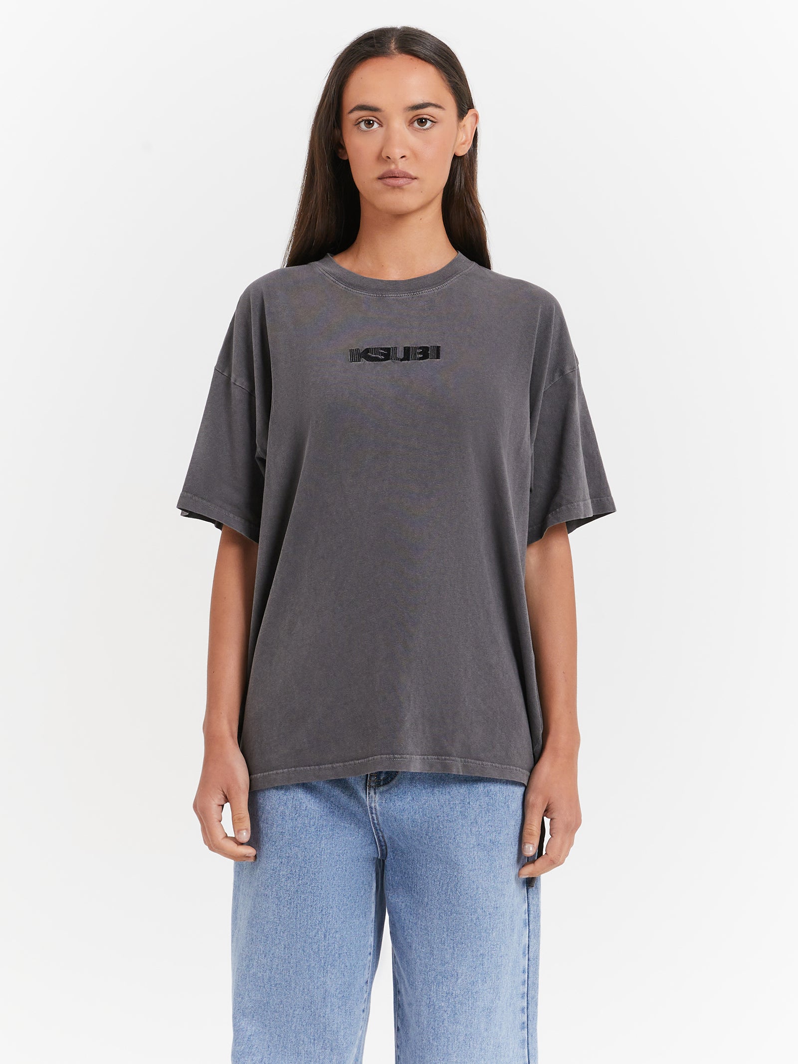 Sott Oh G Short Sleeve T-Shirt in Dark Grey