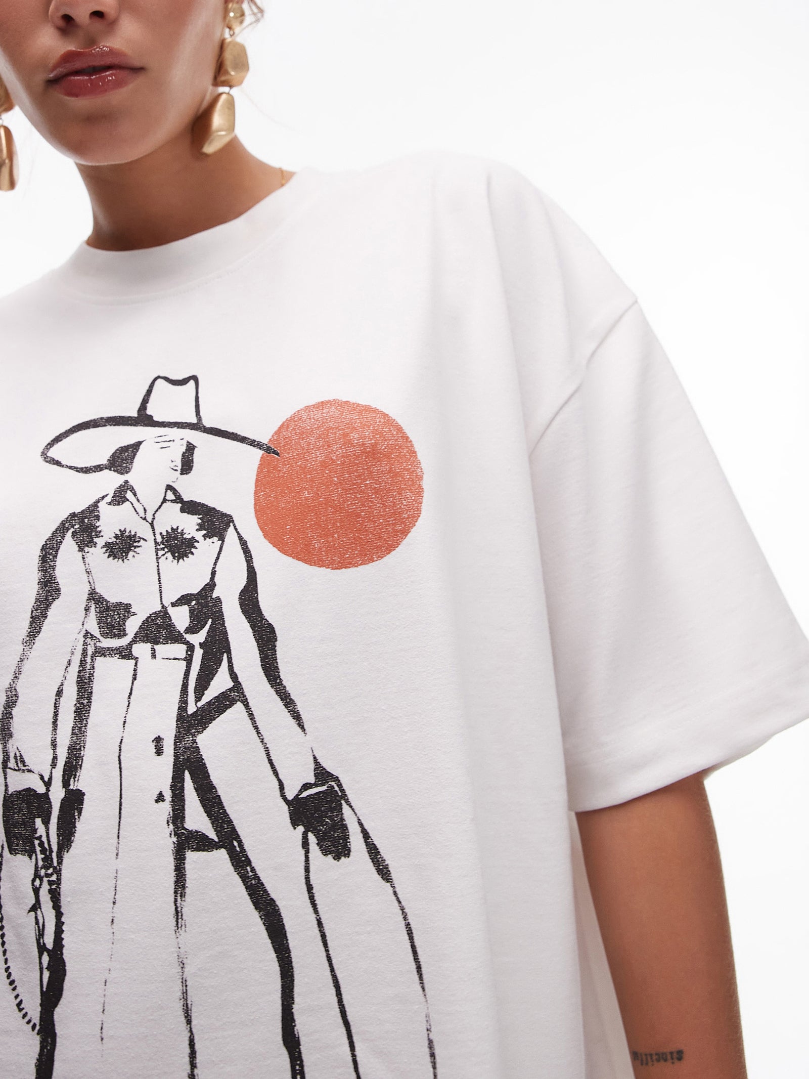 Premium Graphic Ranch Girl Tee