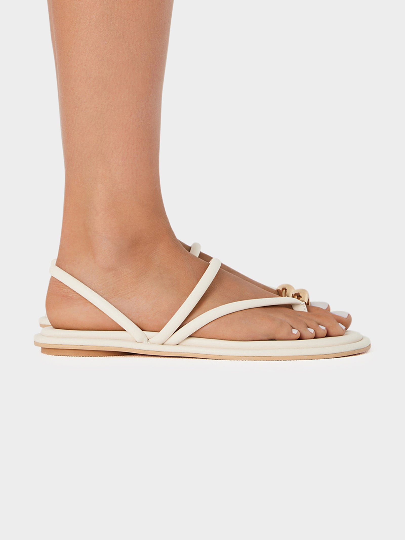 Colbie Sandals in Bone