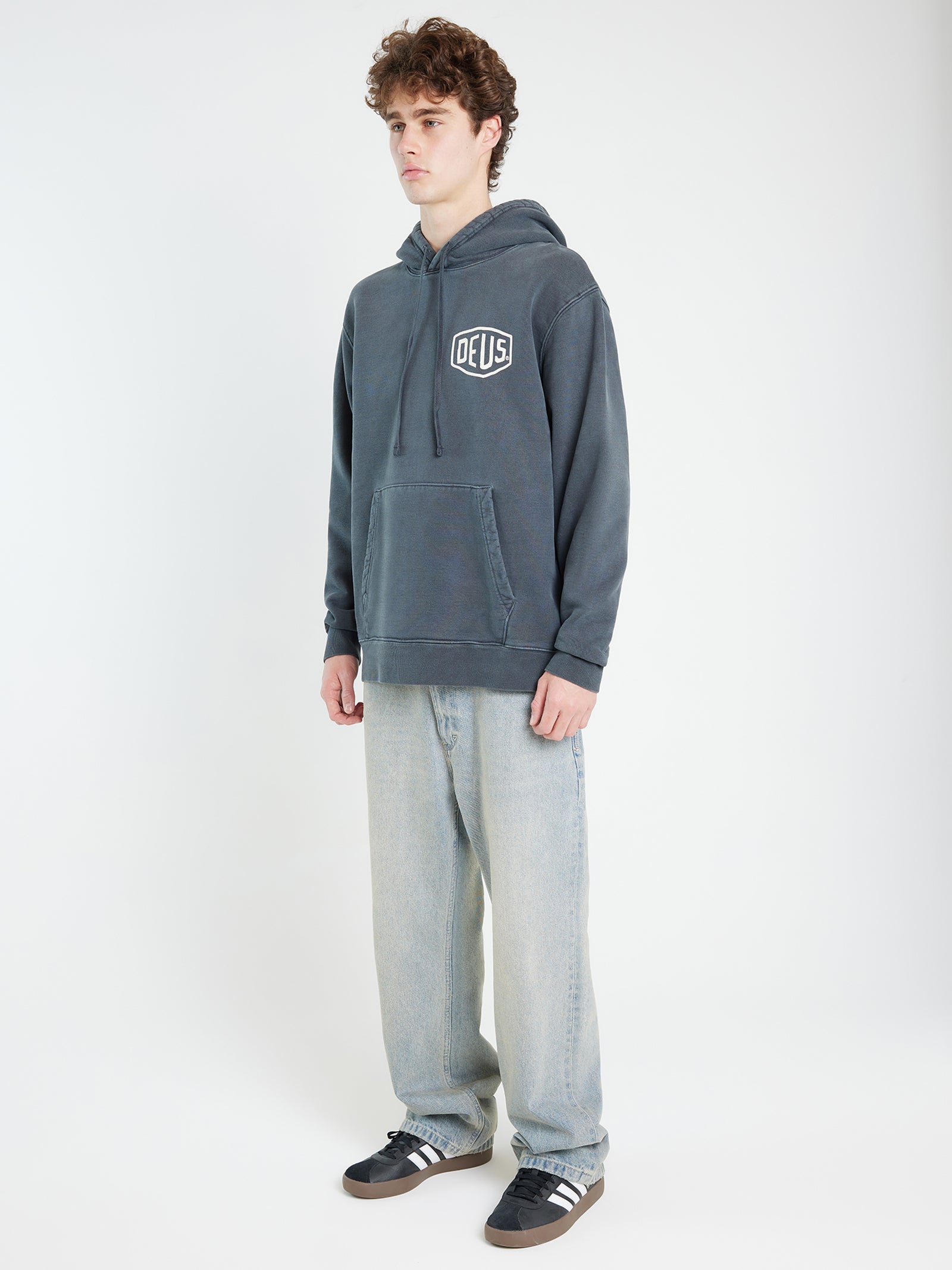 Garment Dyed Shield Hoodie