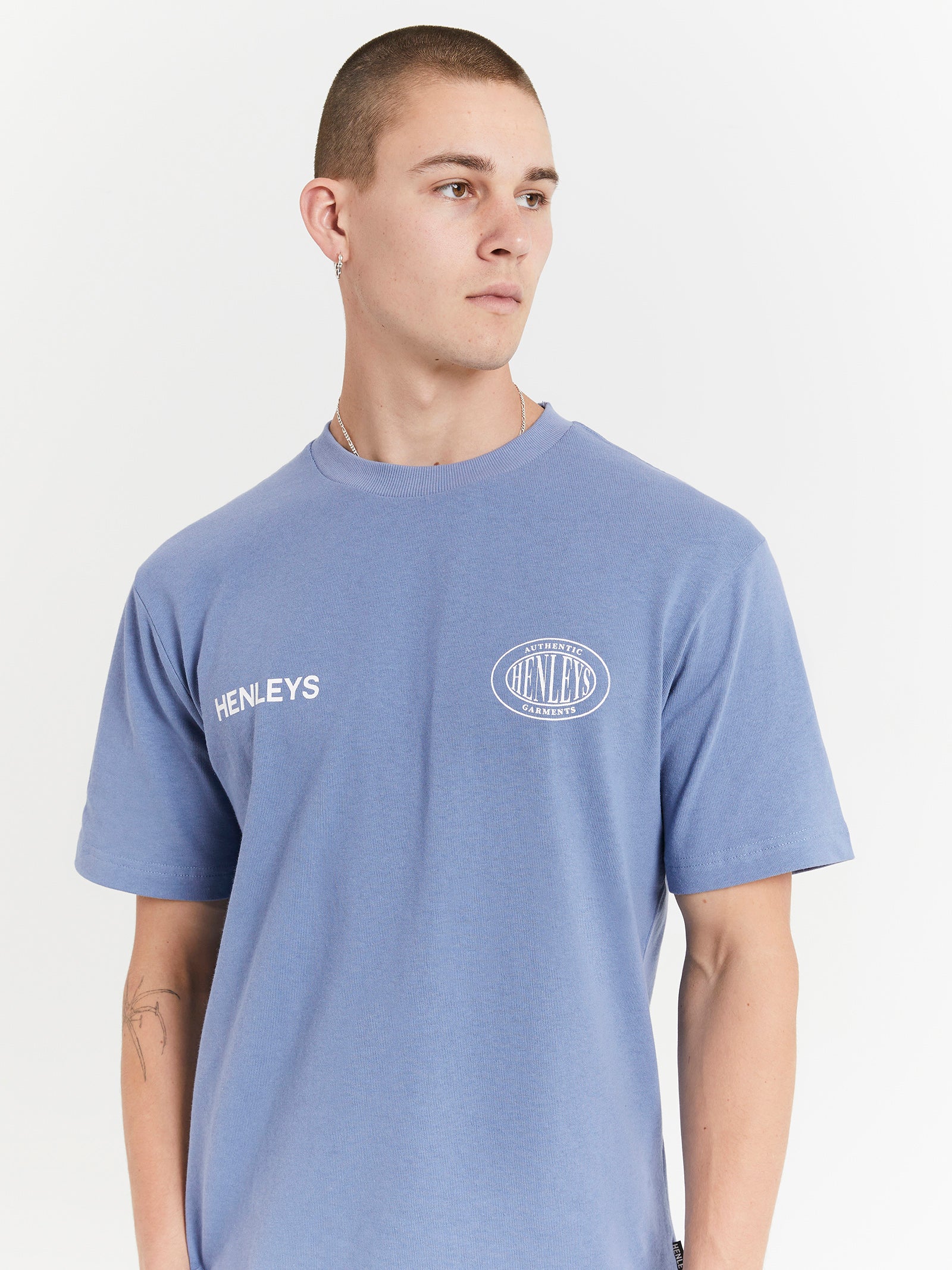 Escapade T-Shirt in Cadet Blue