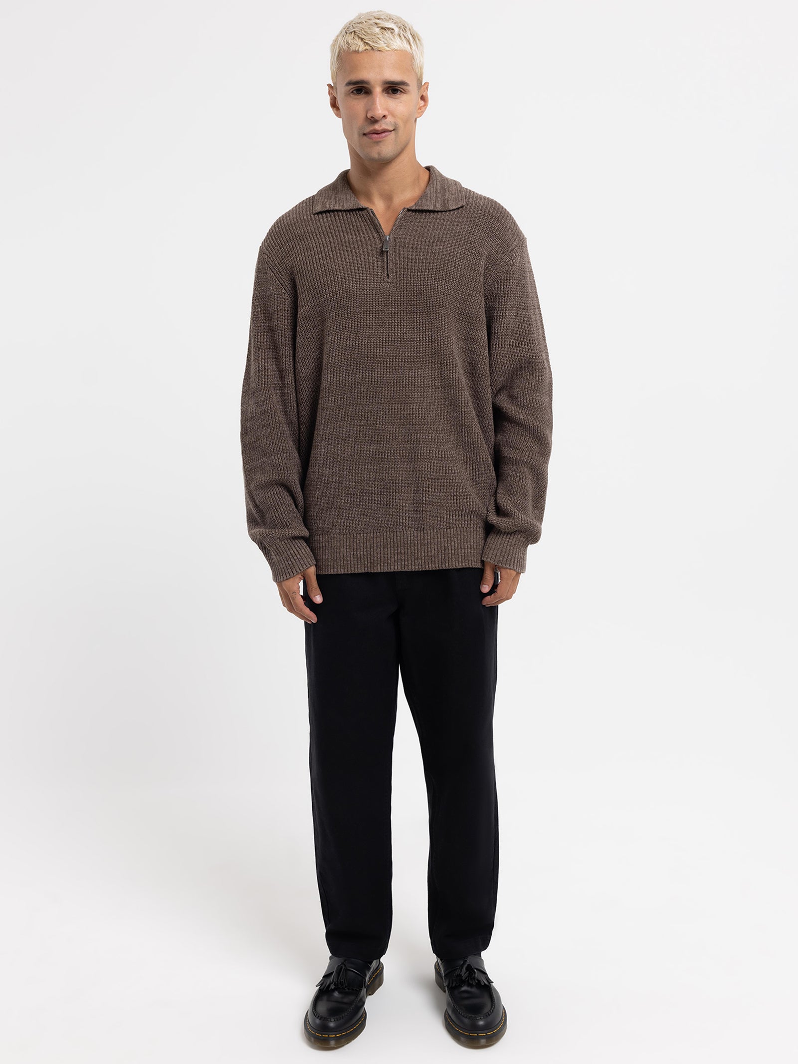 Zade Zip Knit Sweater