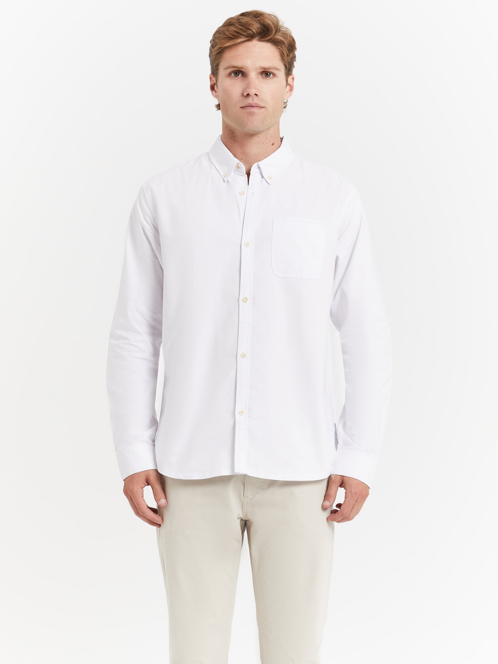 Carson Shirt in White